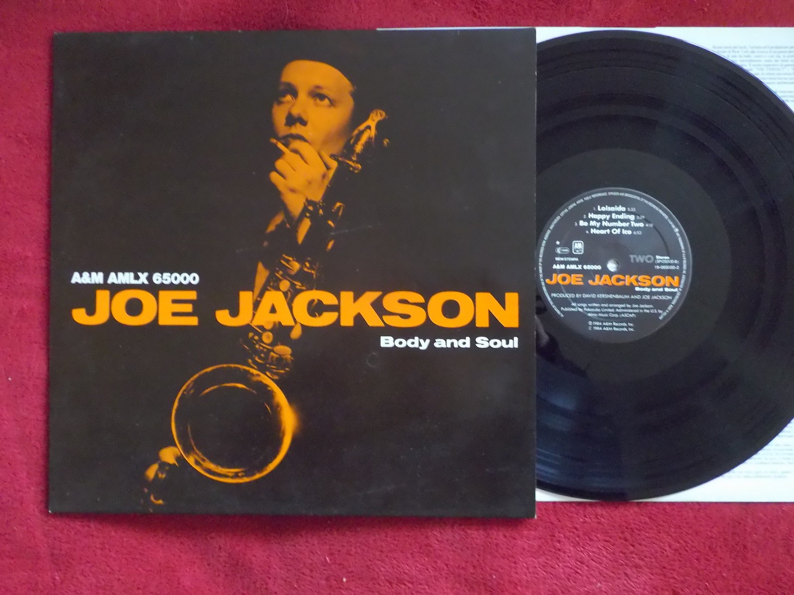 Joe Jackson – Body and Soul (LP, Niederlande, 1984)