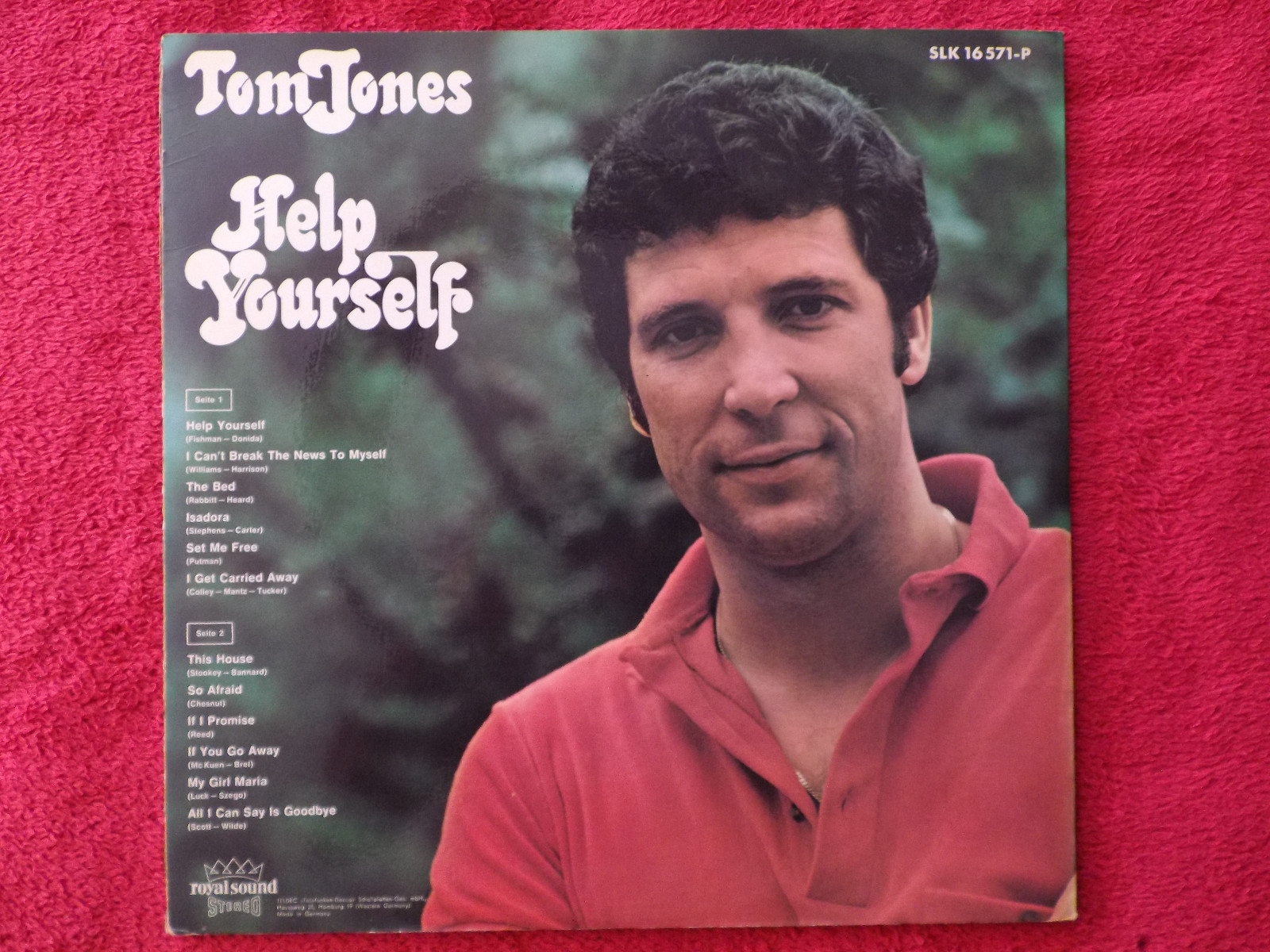 Tom Jones – Help Yourself | Decca Records SLK 16 571-P, LP, Bild 5