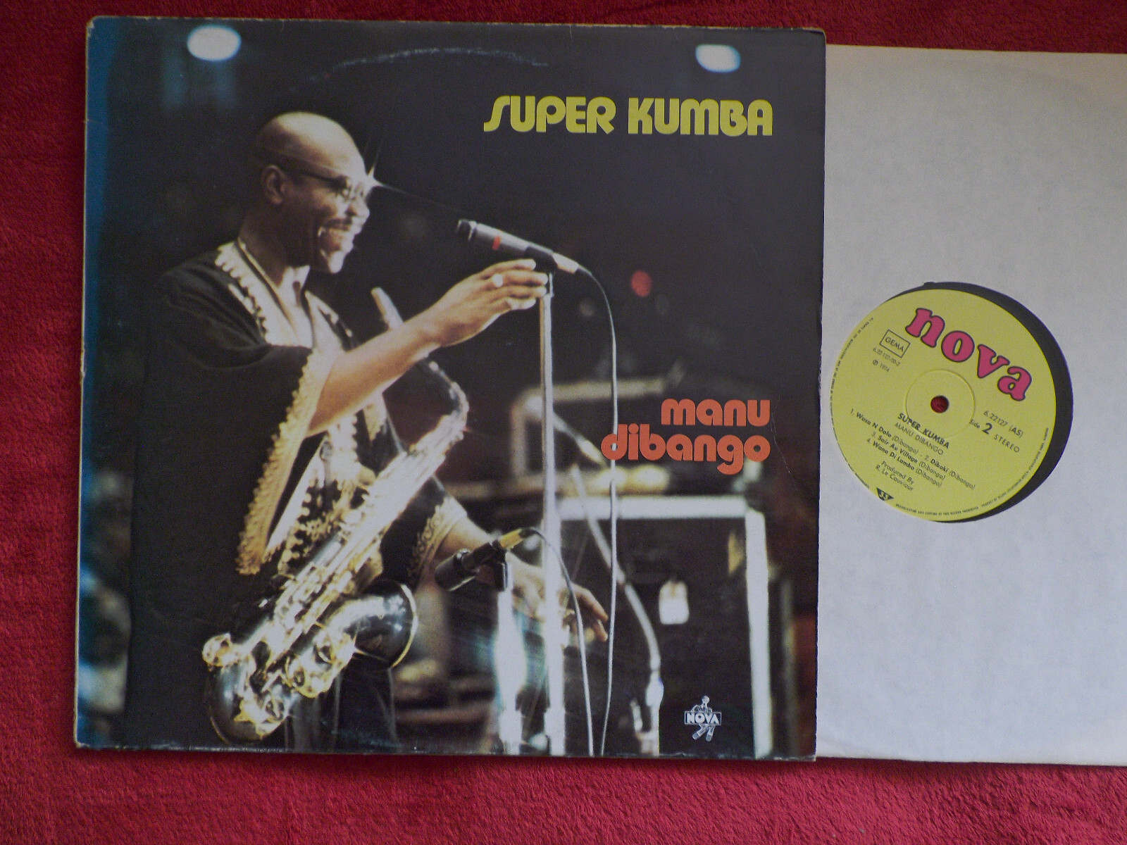 Manu Dibango – Super Kumba | Nova Records, LP, Deutschland 1974