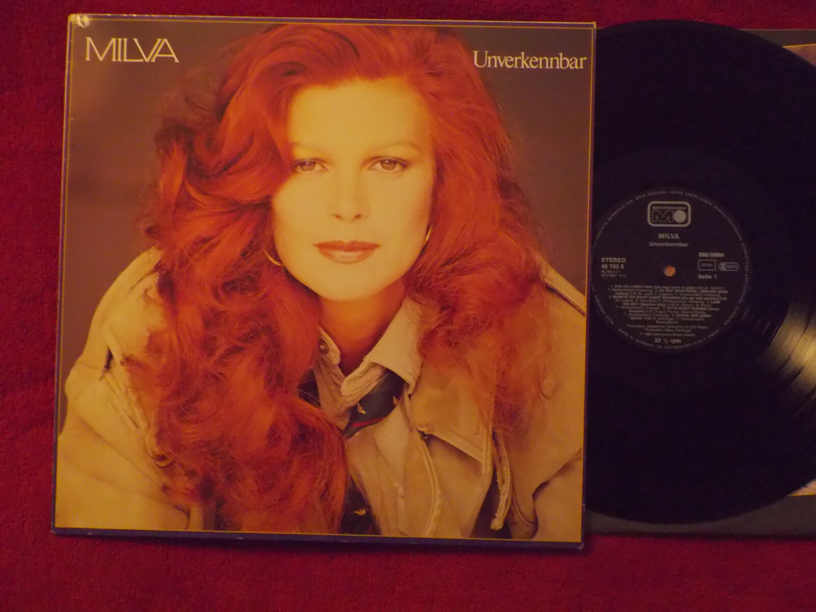 Milva – Unverkennbar | Metronome Records, Club Edition LP (1983)