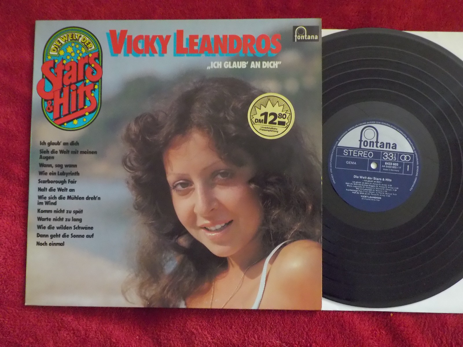 Vicky Leandros – Ich glaub´ an dich (Fontana LP)