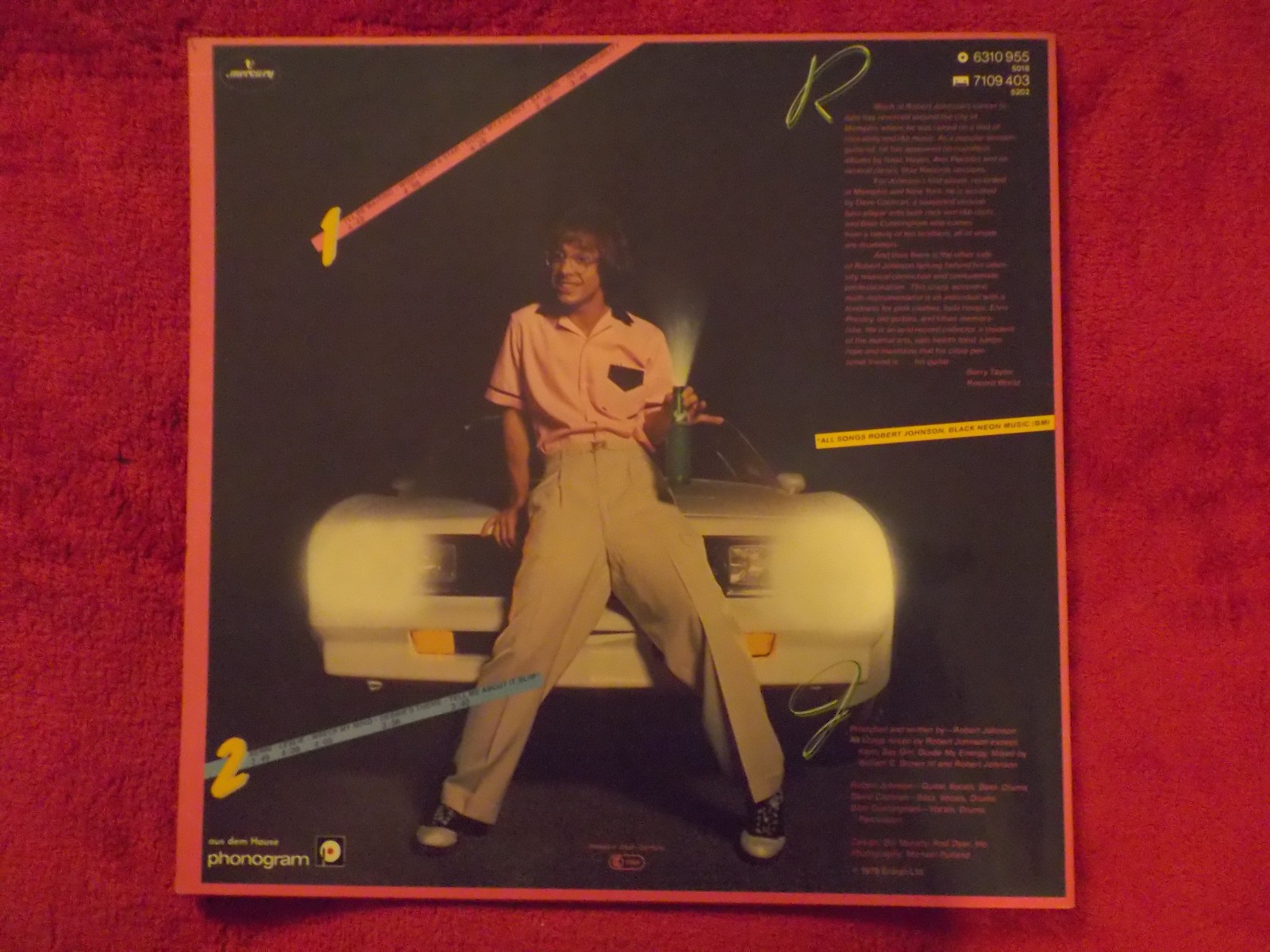 Robert Johnson – Close personal friend | Mercury Records 6310 955, LP (1978), Bild 5