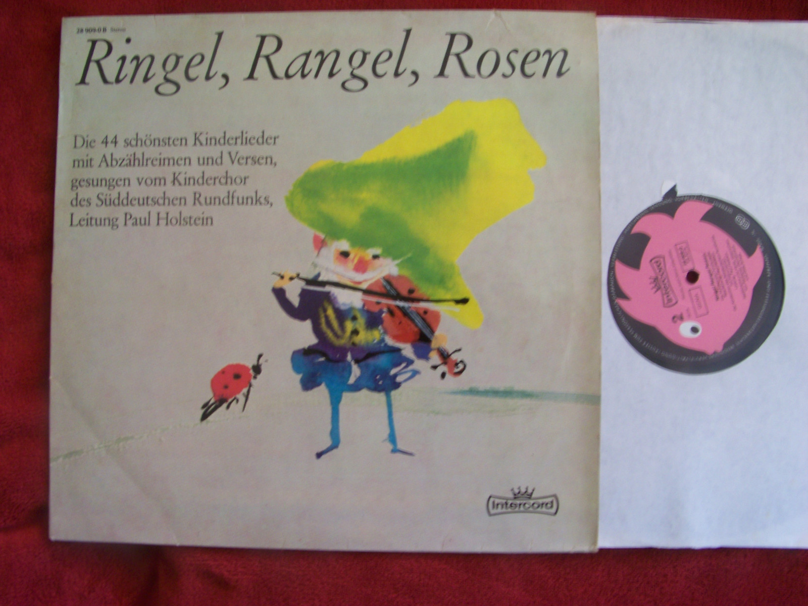 Kinderchor des Süddeutschen Rundfunks – Ringel, Rangel, Rosen (Intercord LP)