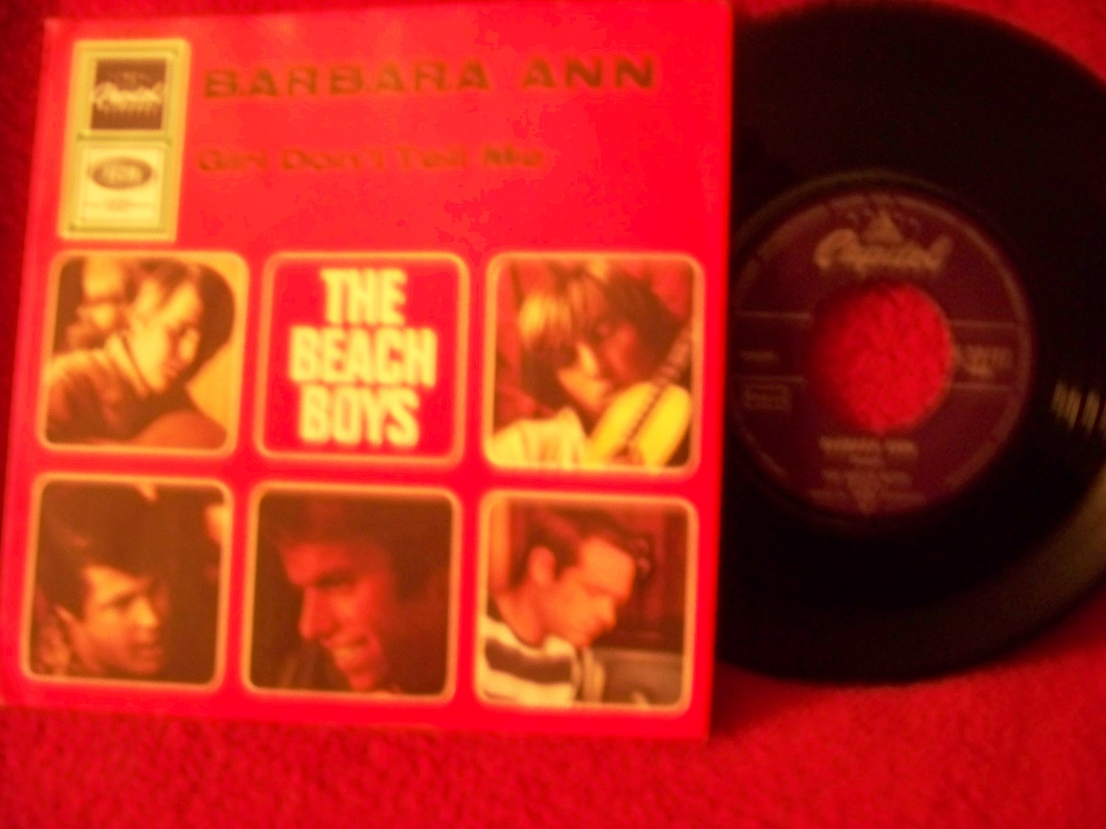 Beach Boys – Barbara Ann / Girl don't tell me | Capitol Records K 23 137 | Single