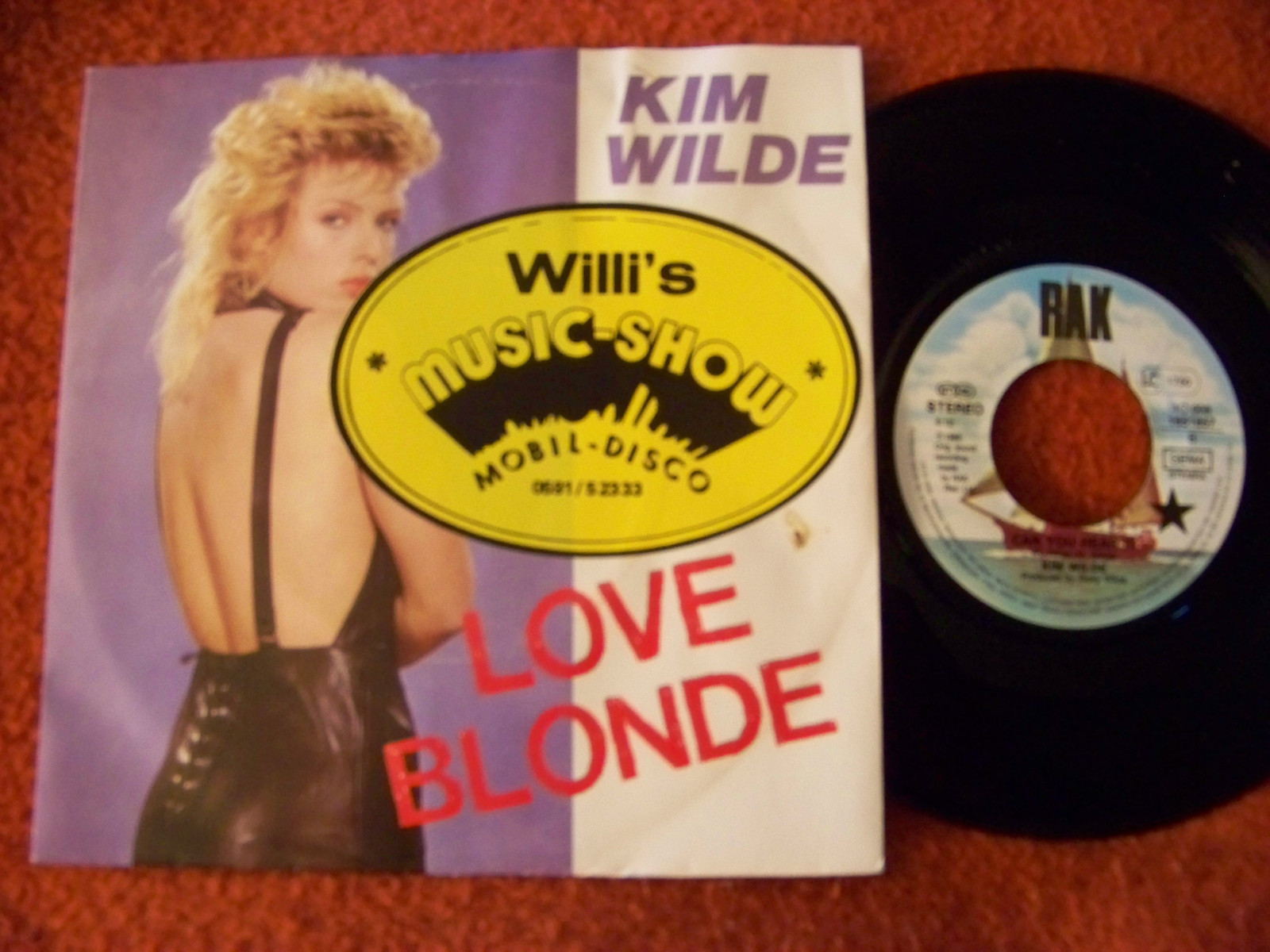 Kim Wilde – Love Blonde / Can You Hear It (7″-Single, 1983)
