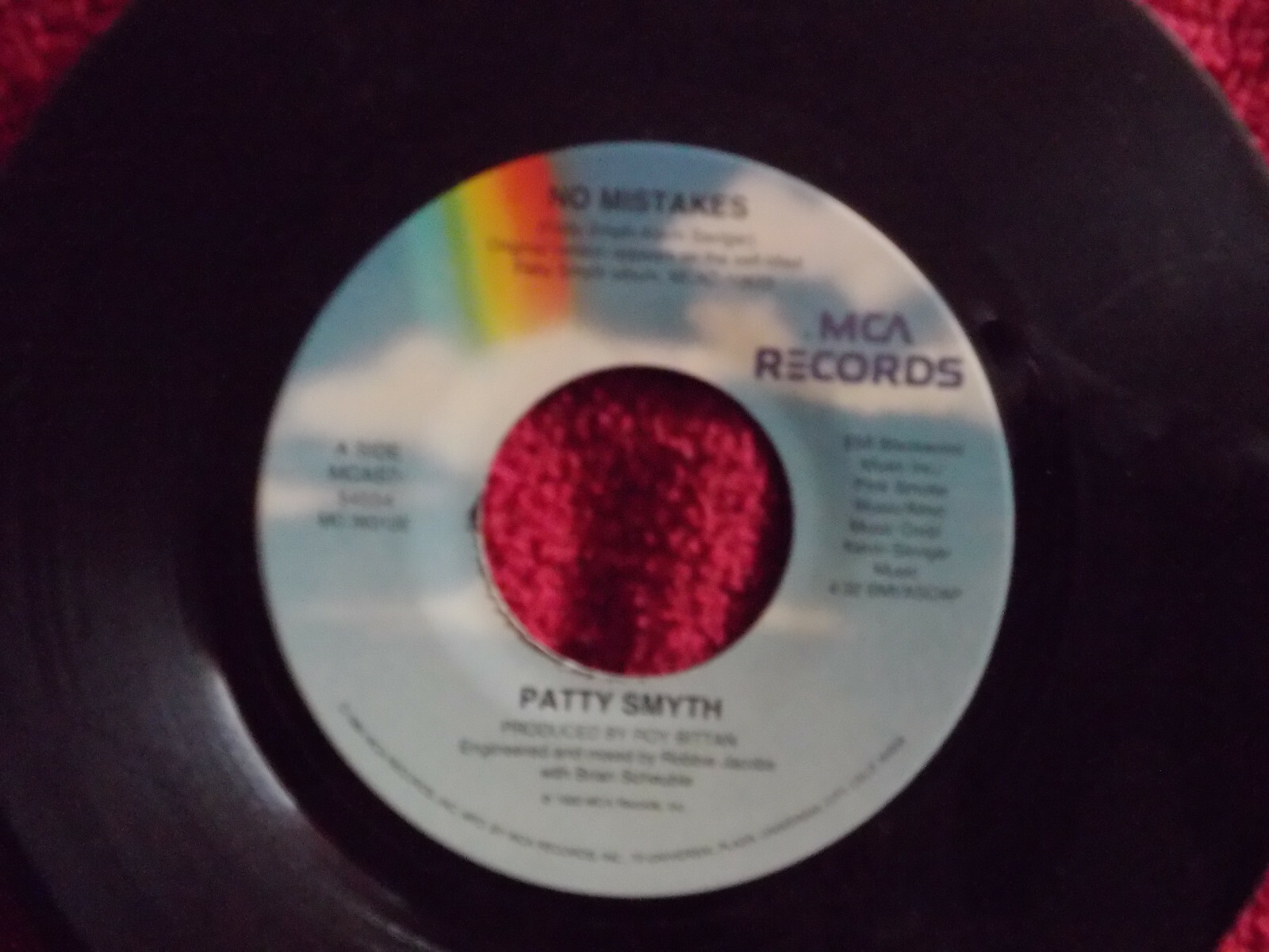Patty Smith – No Mistakes / River of Love | MCA Records, US 45er-Single 1992