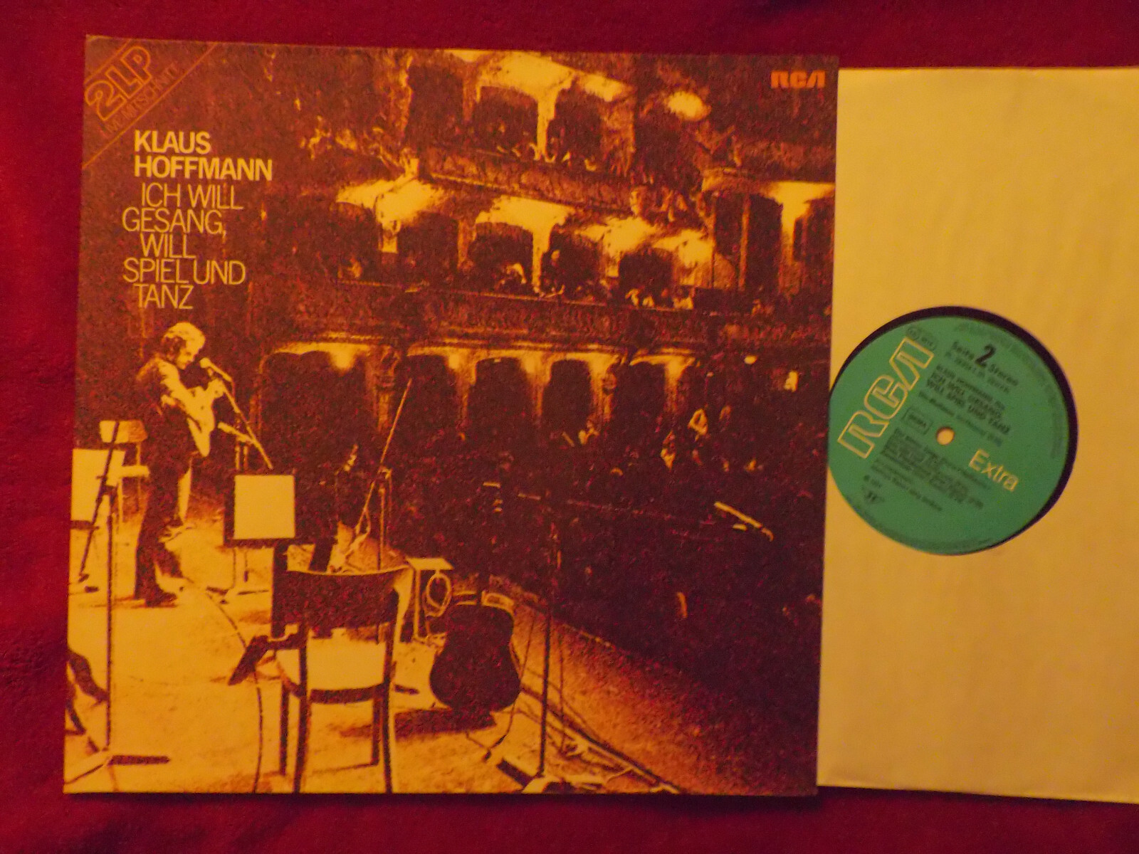 Klaus Hoffmann – Ich will Gesang, will Spiel und Tanz (Doppel-LP, RCA Records, 1977)