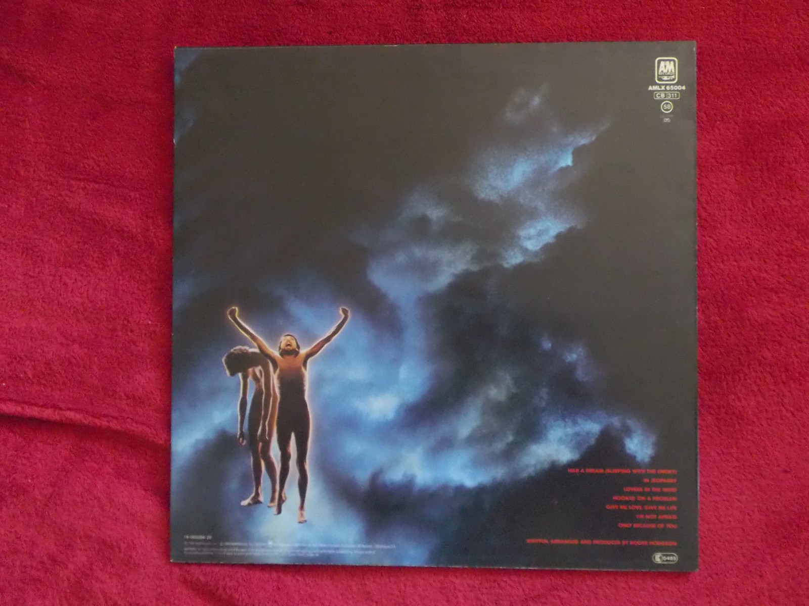 Roger Hodgson – In the Eye of the Storm (LP, A&M Records, AMLX 65004, 1984), Bild 5