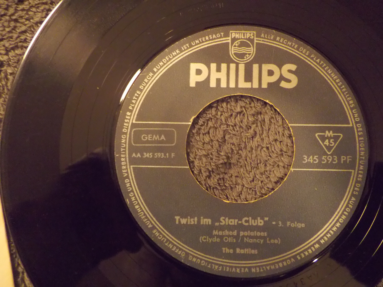 The Rattles – Mashed potatoes / Hello (Philips Star-Club Records)