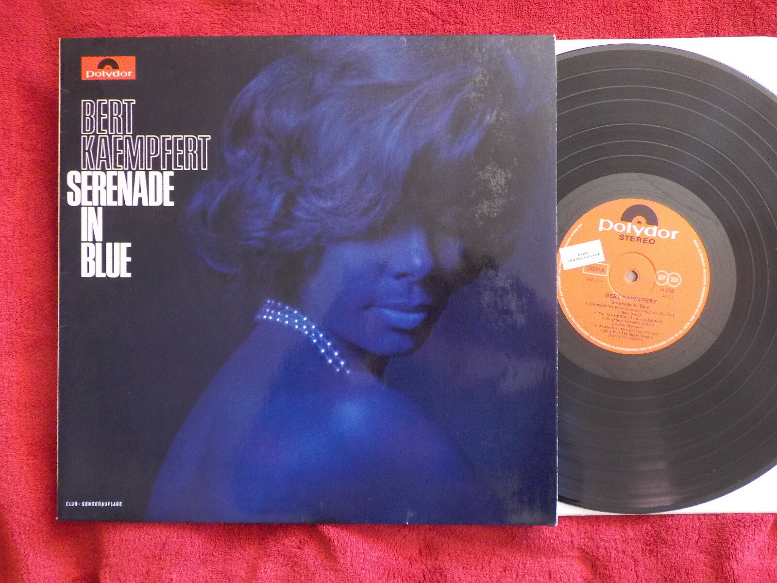Bert Kaempfert – Serenade in Blue | Polydor Club-LP, Deutschland 1967