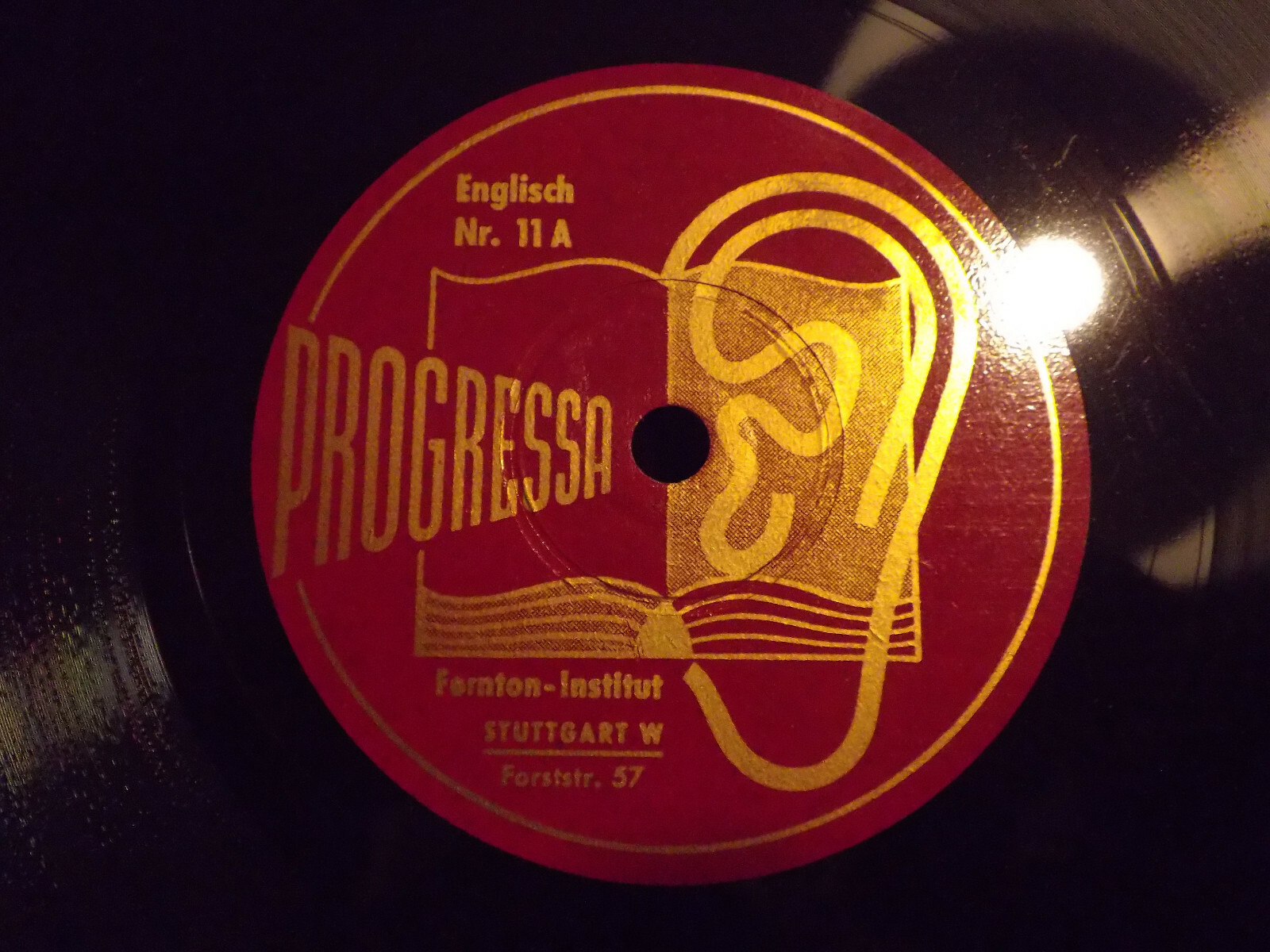 Englisch 8–12 – Fernton-Institut | Progressa Records, Schellack, Bild 8