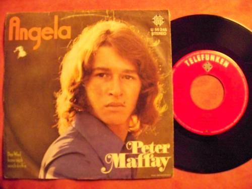 Peter Maffay – Angela / Der Wind kann sich noch dreh'n (Telefunken, 1972)