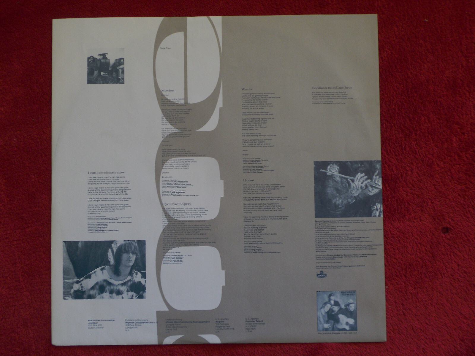 Hothouse Flowers – Home | LP, London Records, EU 1990, Bild 3