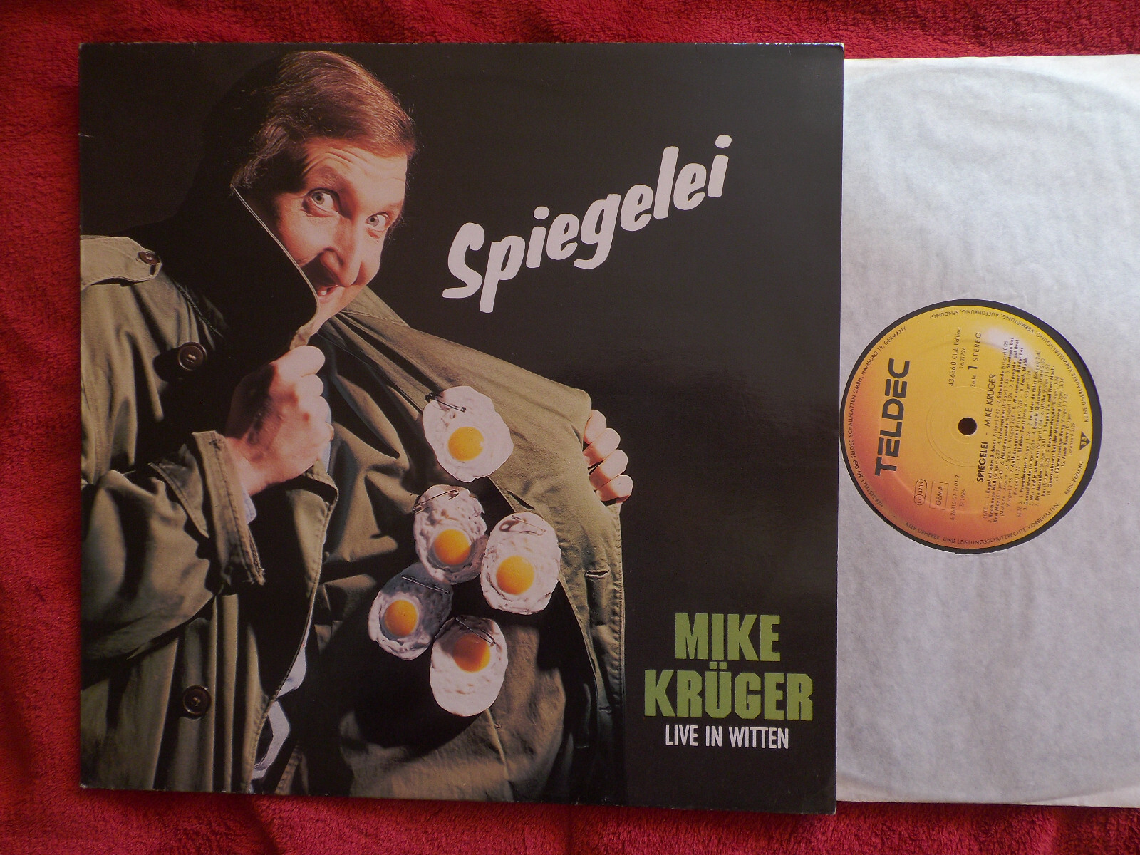Mike Krüger – Spiegelei Live in Witten (LP, 1986)