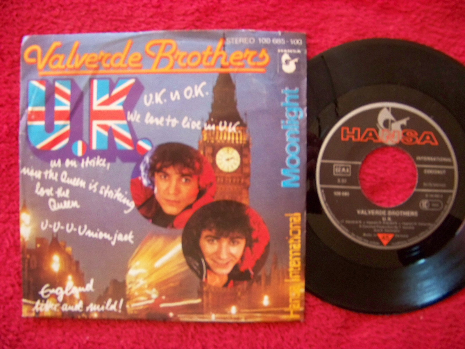 Valverde Brothers – U.K. / Moonlight (Hansa Records, 1979)