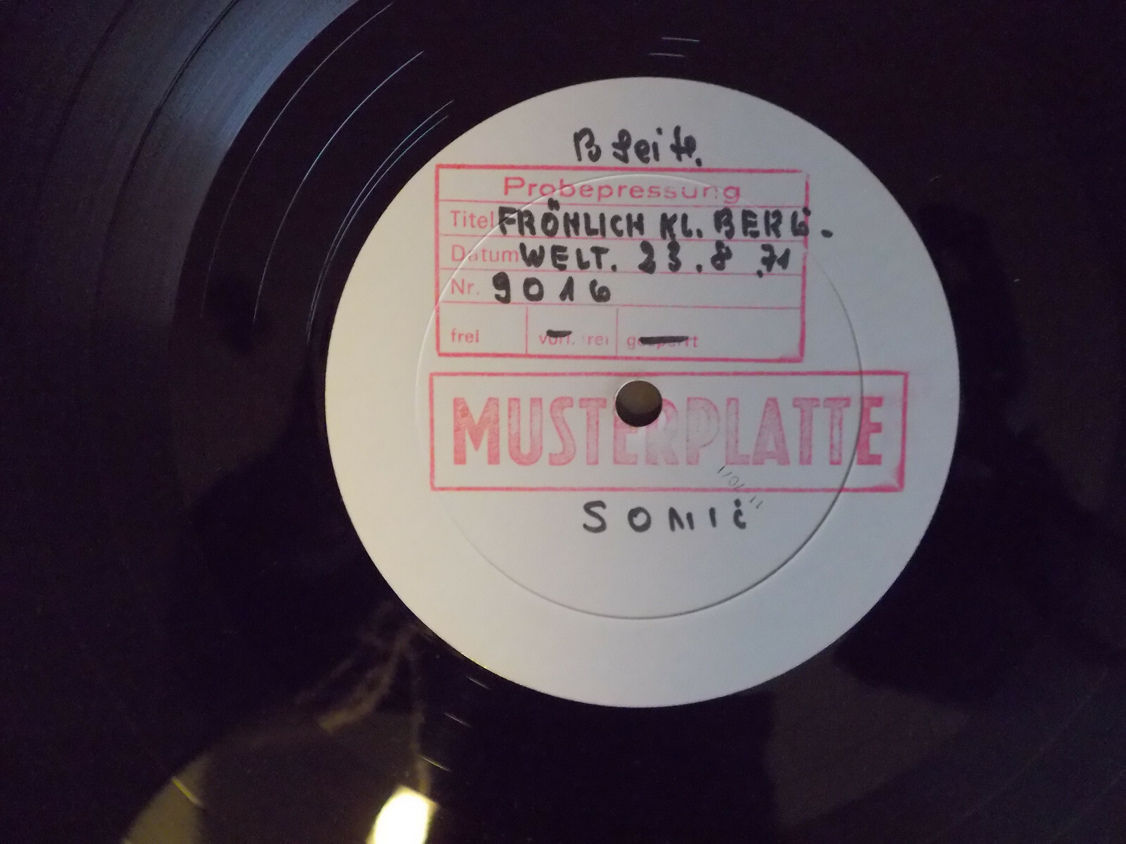 Alfons Bauer – Fröhlich klingende Bergwelt (Sonic Records 9016, LP), Bild 3