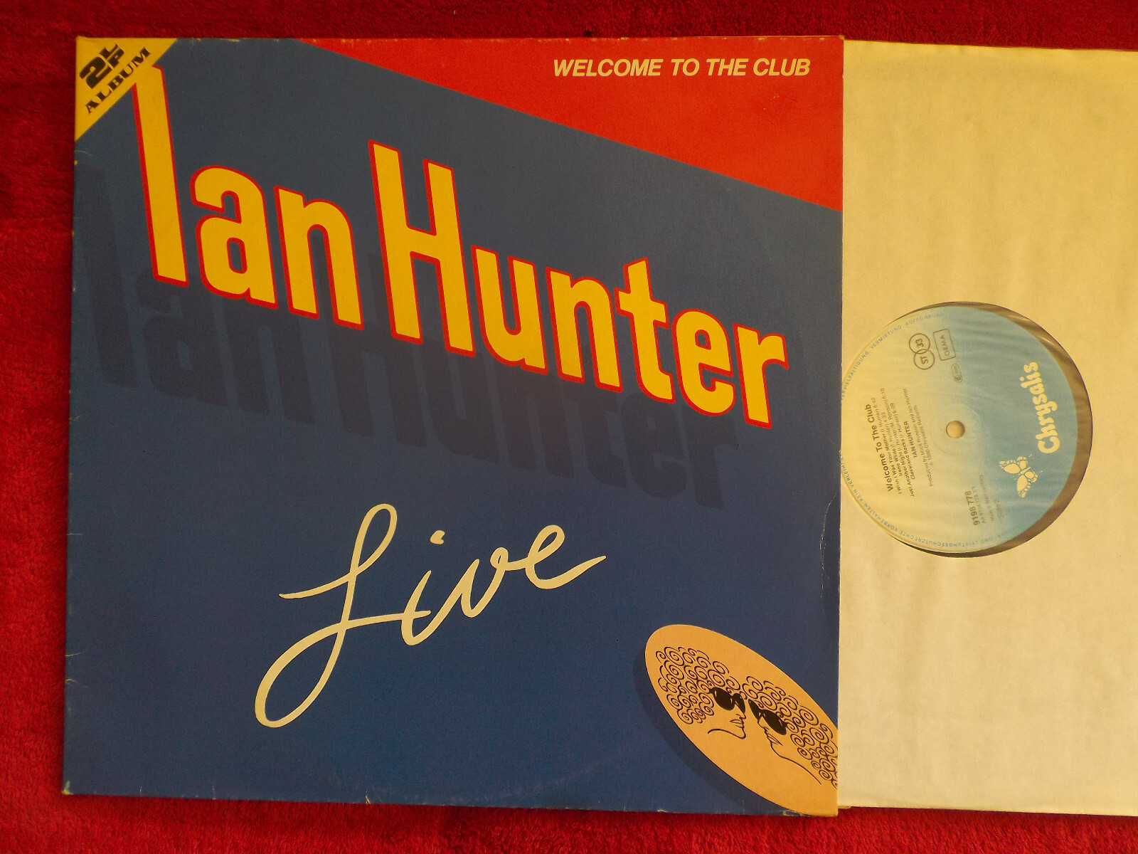 Ian Hunter – Welcome to the Club (Doppel-LP, 1980)