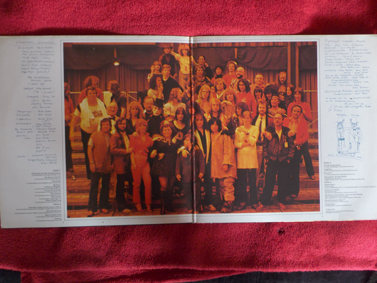 Udo Lindenberg – Livehaftig (Doppel-LP, Telefunken, 1979), Bild 3