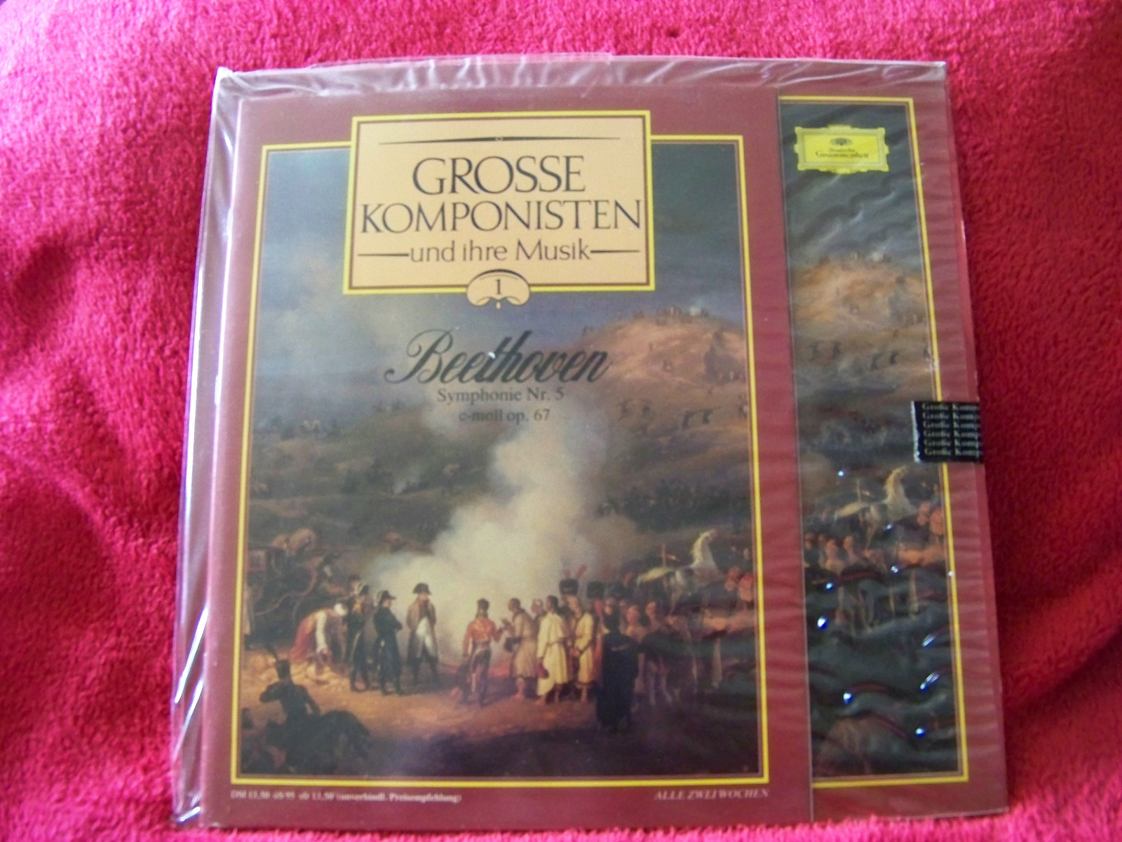 Grosse Komponisten und ihre Musik – Beethoven No. 1 LP mit Buch