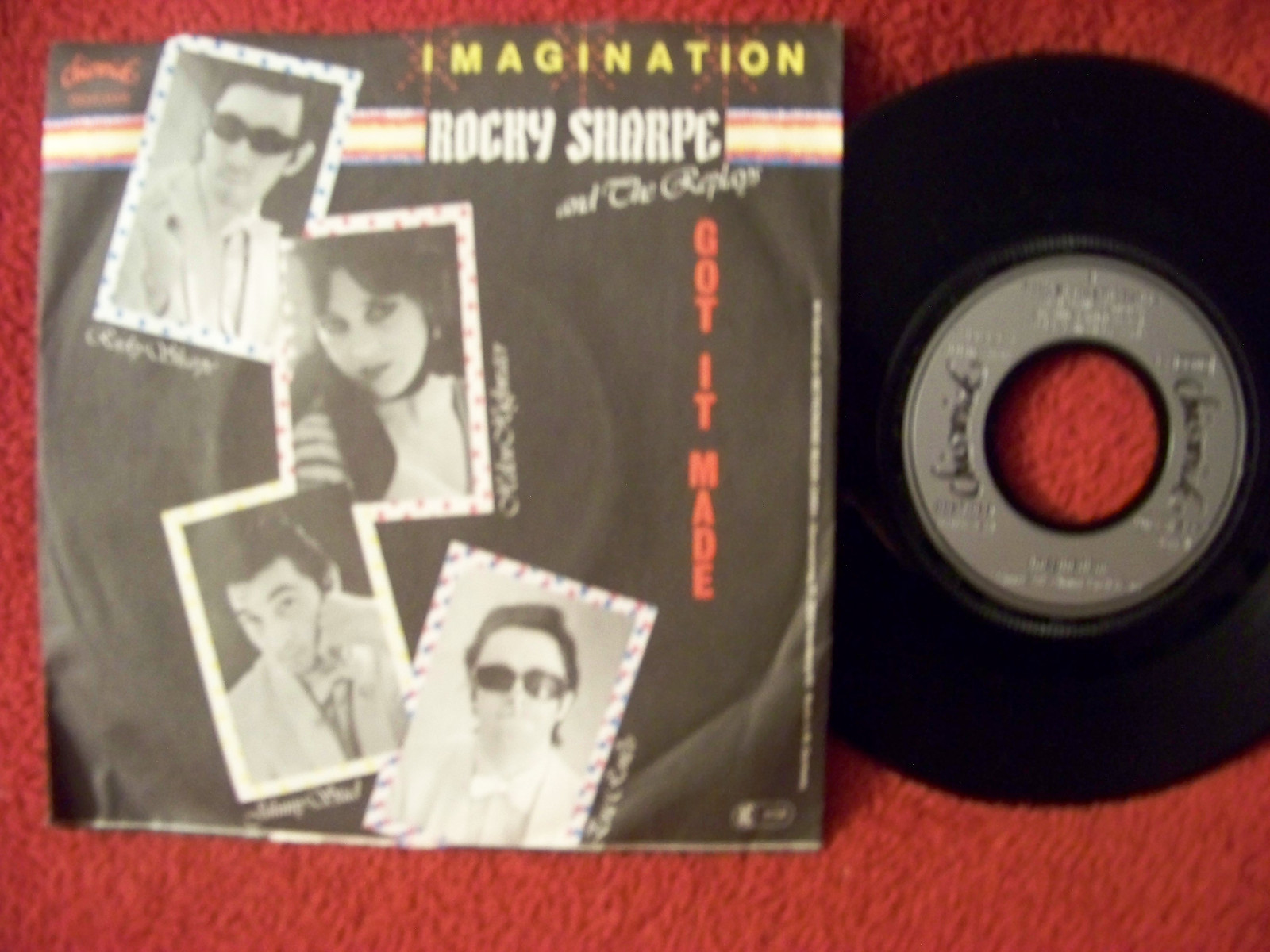Rocky Sharpe and the Replays – Imagination / Got it made (Chiswick Records, 0037.059, 1979)