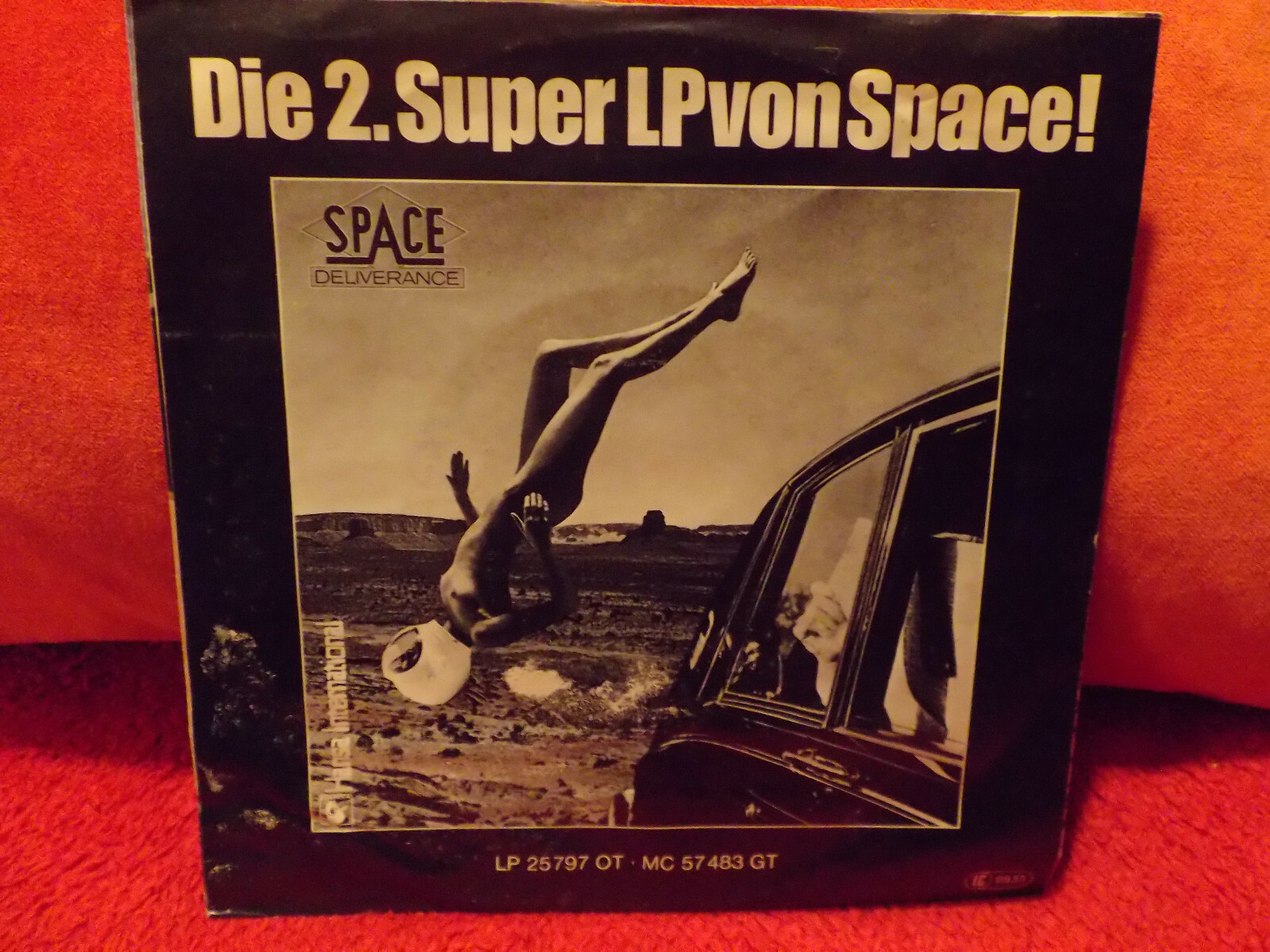 Space – Air Force / Running in the City · Hansa Records 11 879 AT · 1977, Bild 2