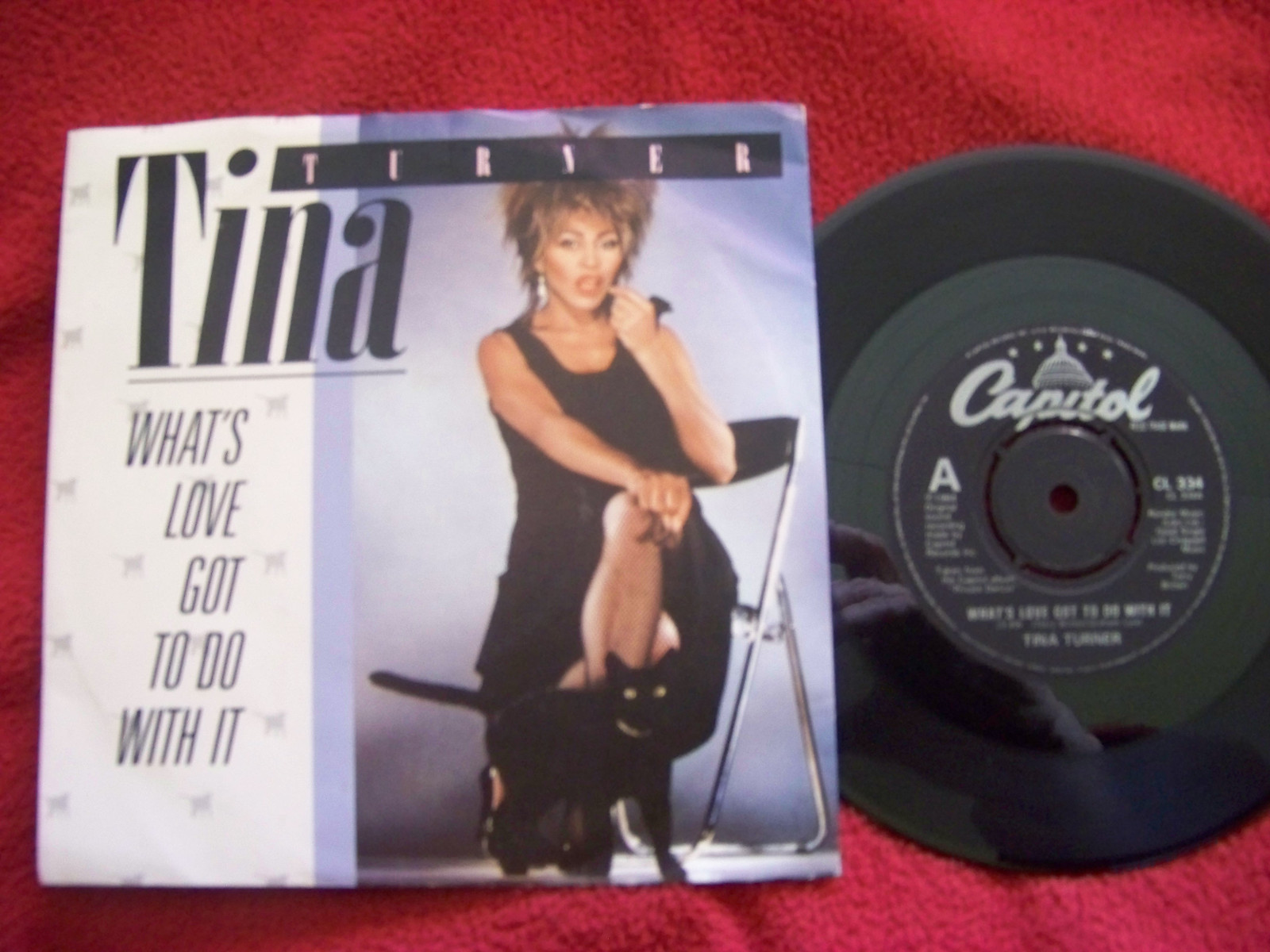 Tina Turner – What´s Love Got to Do with It / Don´t Rush the Good Things (UK-Single)