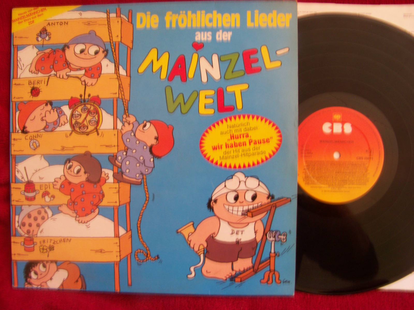 Die fröhlichen Lieder aus der Mainzel-Welt – CBS LP, 1983
