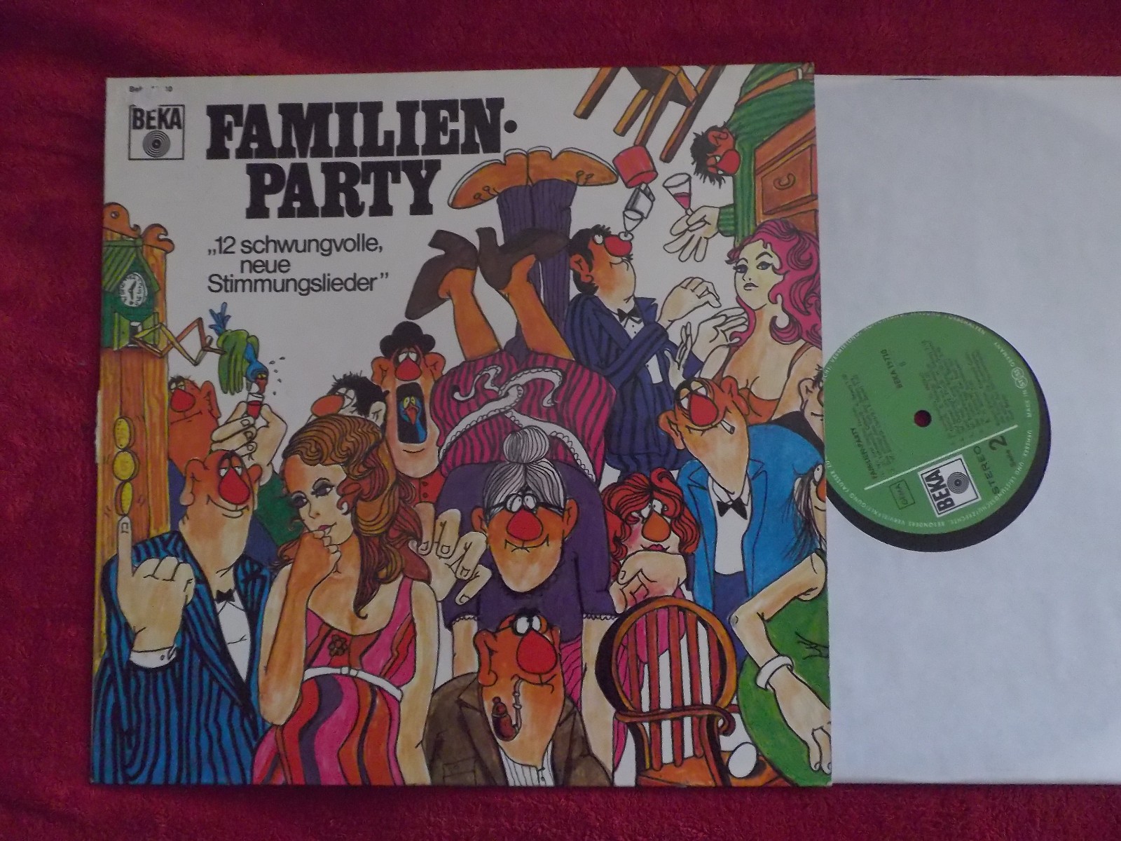 Various – Familien-Party (LP, Beka Records)