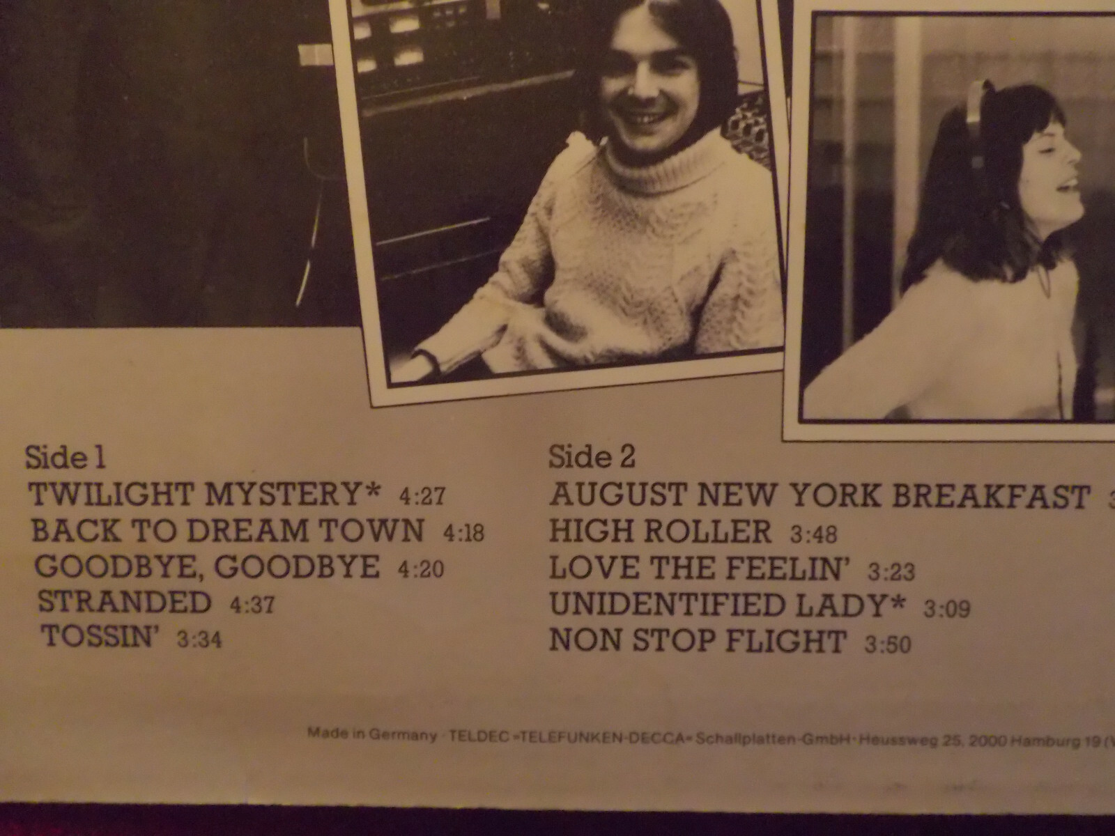 Bernardo Lanzetti – High Roller (Strand Records, 6.24162, LP, 1979), Bild 3