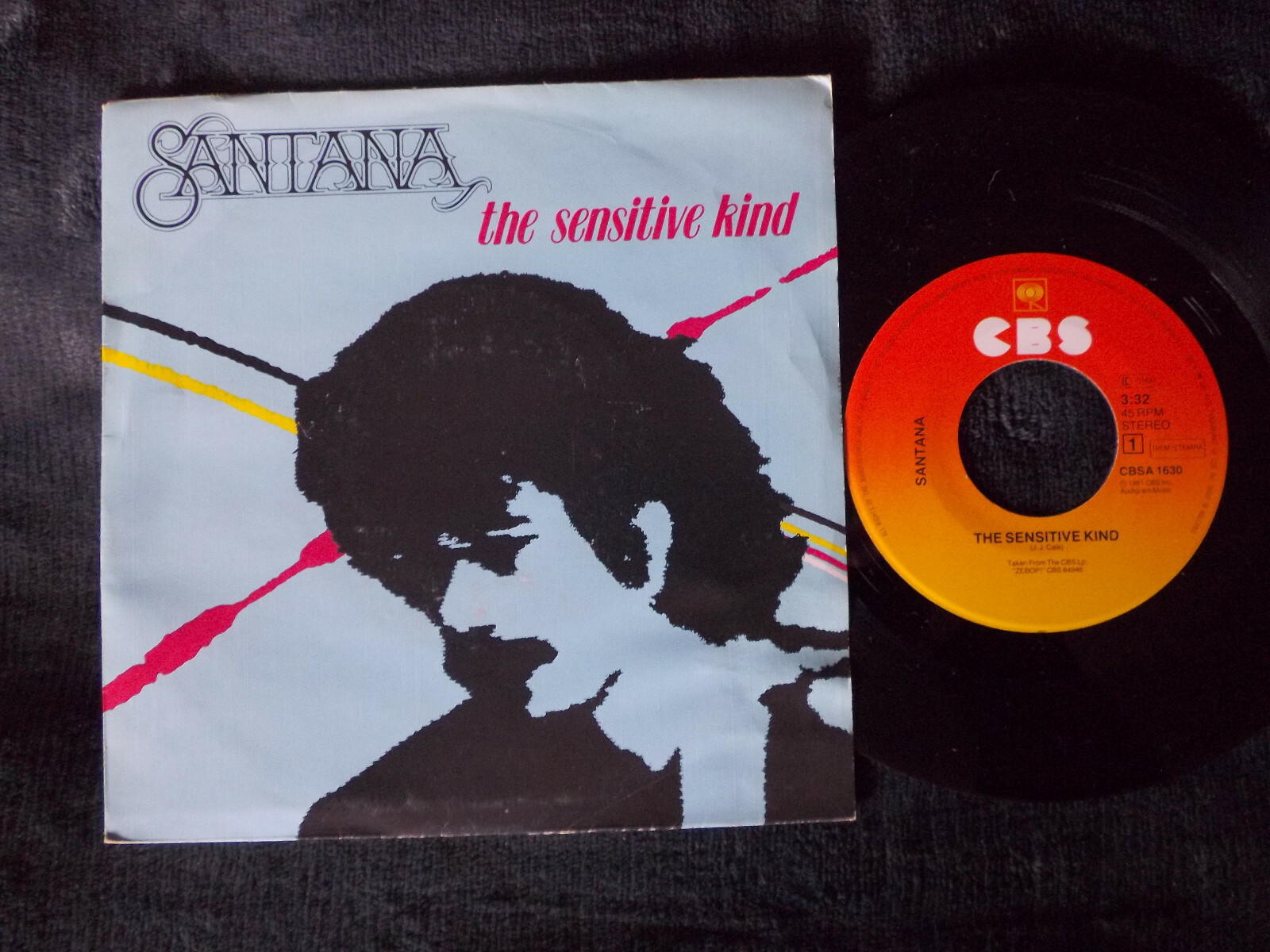 Santana – The Sensitive Kind / Changes | CBS, Niederlande, 1981