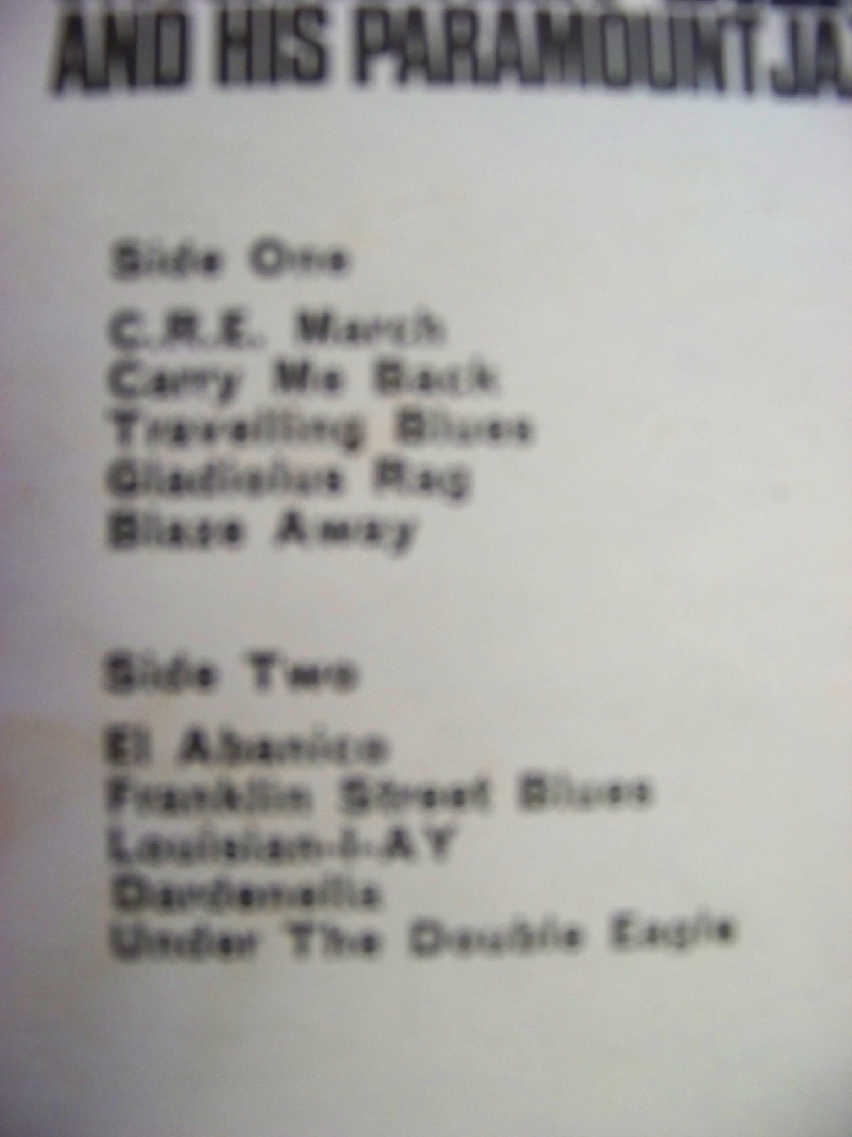 Mr. Acker Bilk and his Paramount Jazz Band – LP, Marble Arch Records, Bild 3