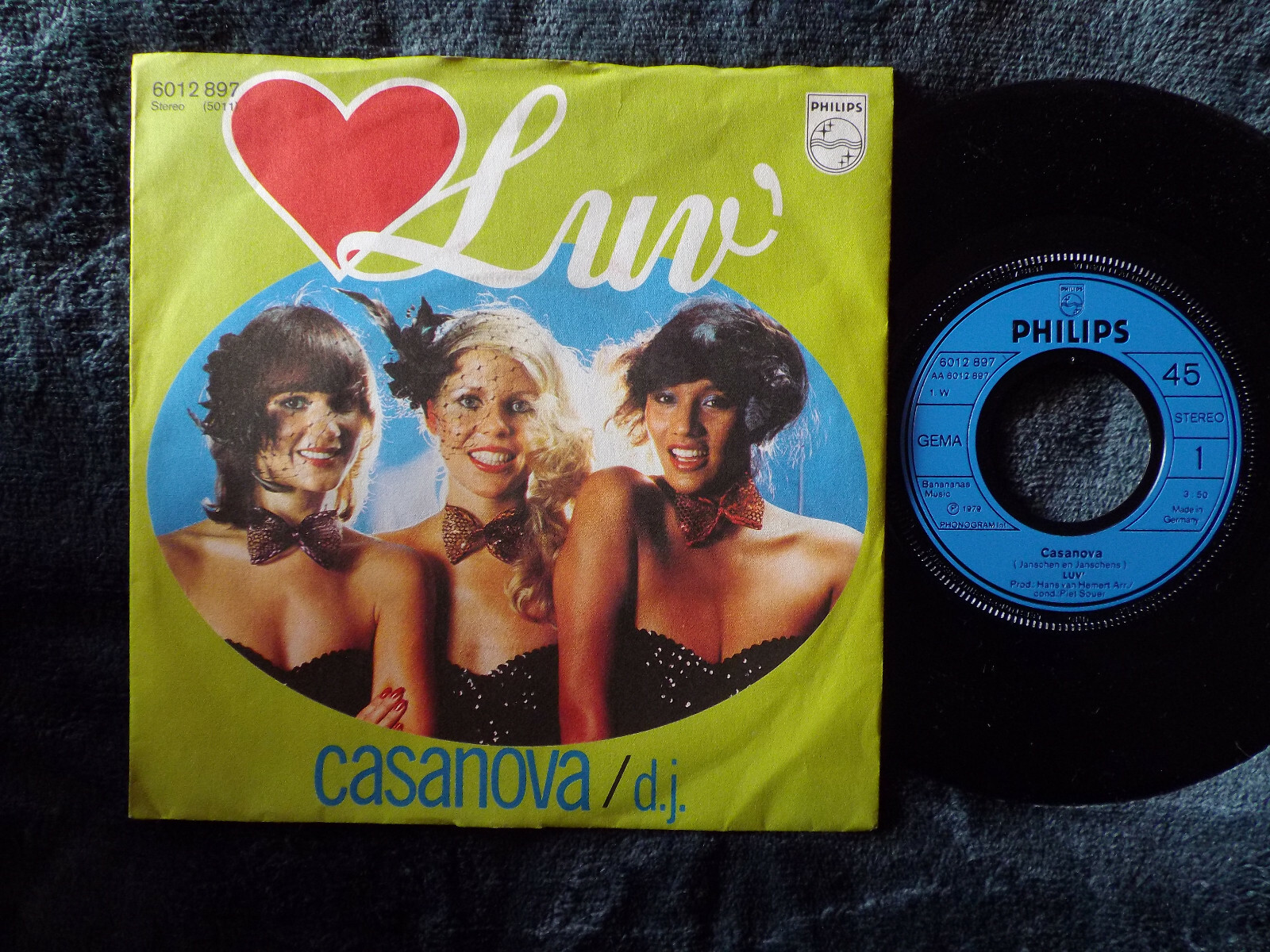 Luv – Casanova / D.J. | Philips Records 6012 897, 1979