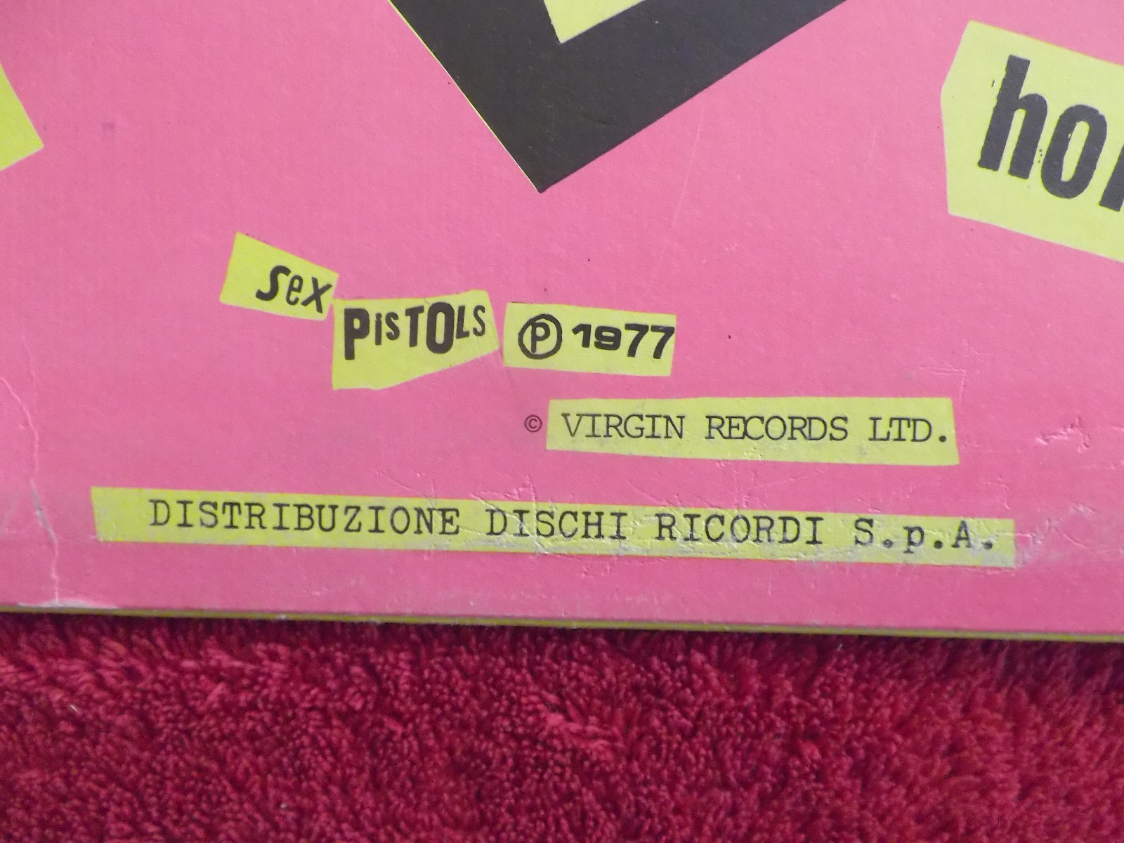 Sex Pistols – Never Mind the Bollocks | Virgin Records, italienische LP-Wiederveröffentlichung, Bild 3