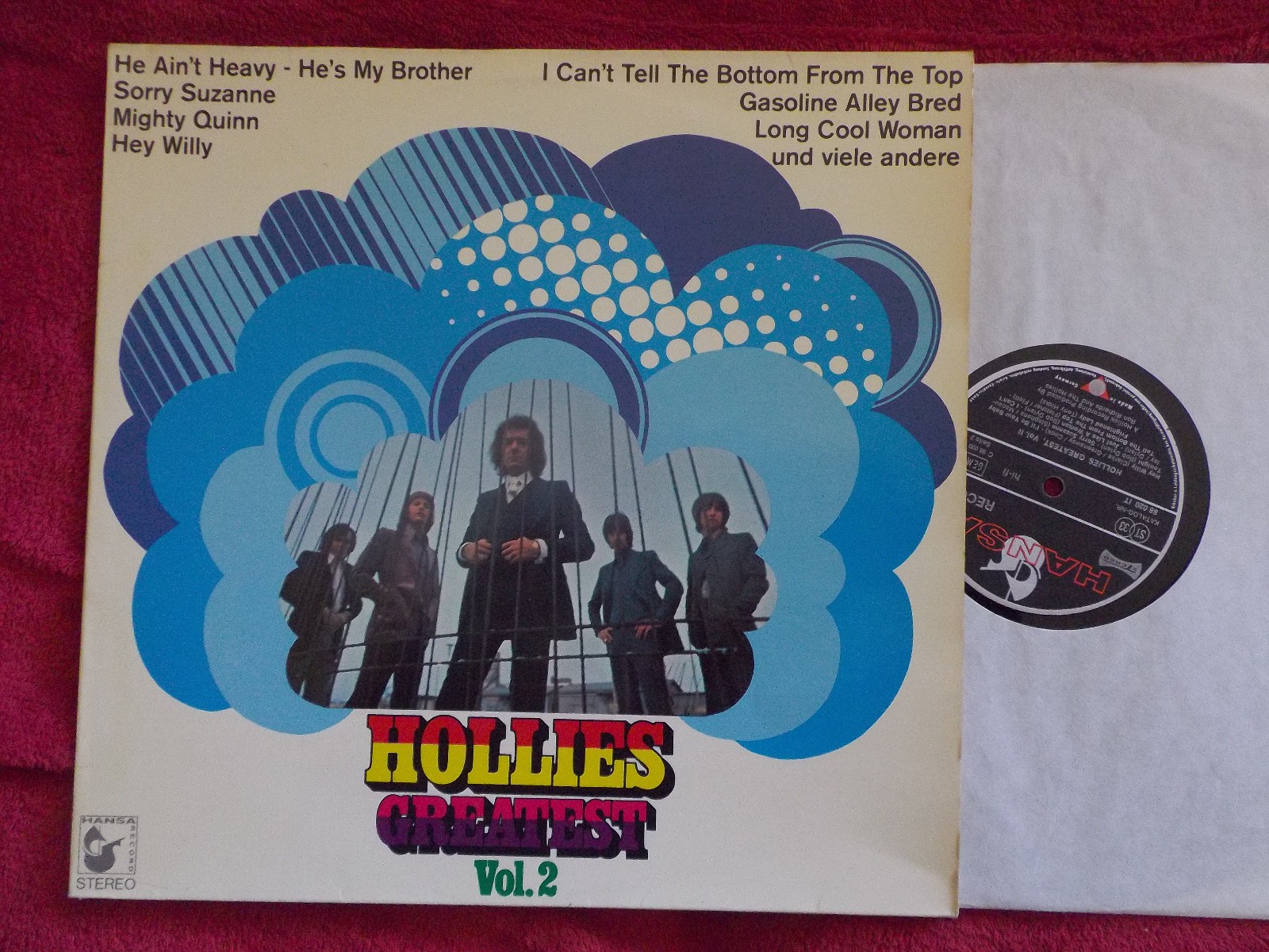 The Hollies – Hollies Greatest Vol. 2 (Hansa Records, 1972)