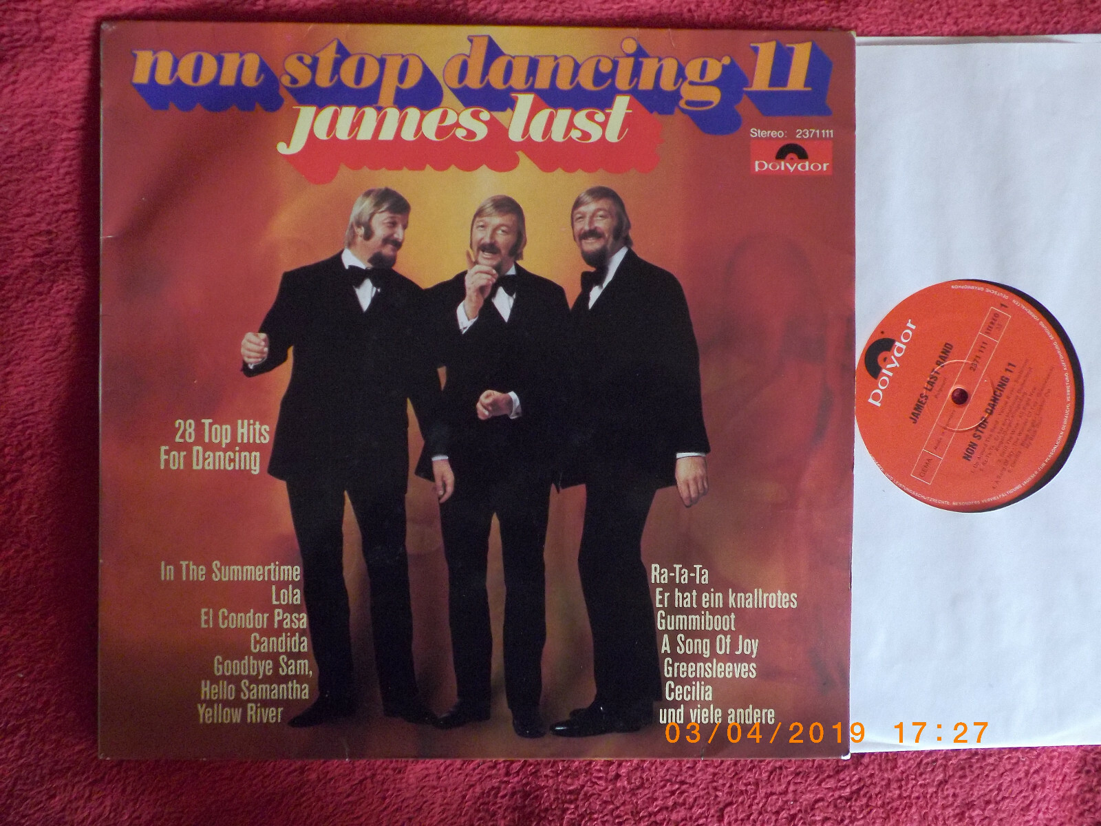 James Last – Non stop dancing 11 | Polydor LP, 1970