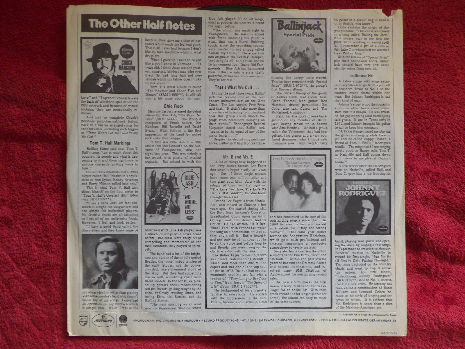 The Spencer Davis Group – Living in a back street (LP, USA, 1974), Bild 4