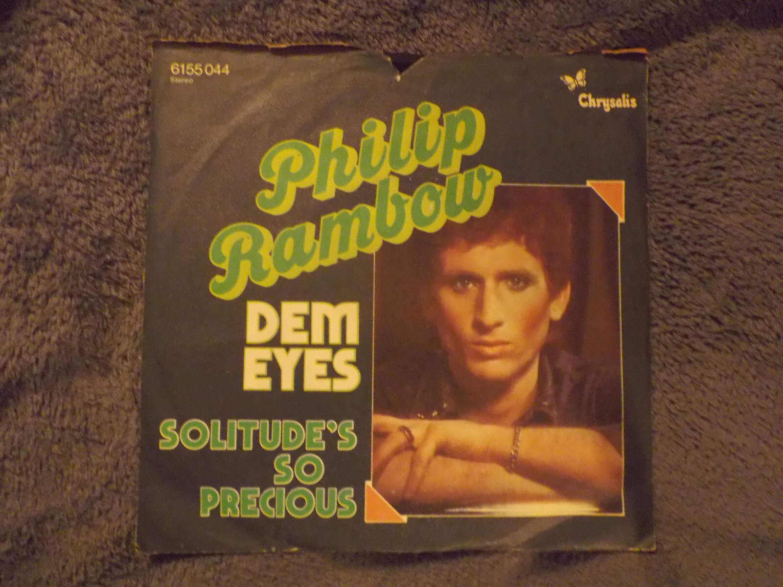 Philip Rambow – Dem eyes / Solitude´s so precious (1975, Chrysalis Records), Bild 2