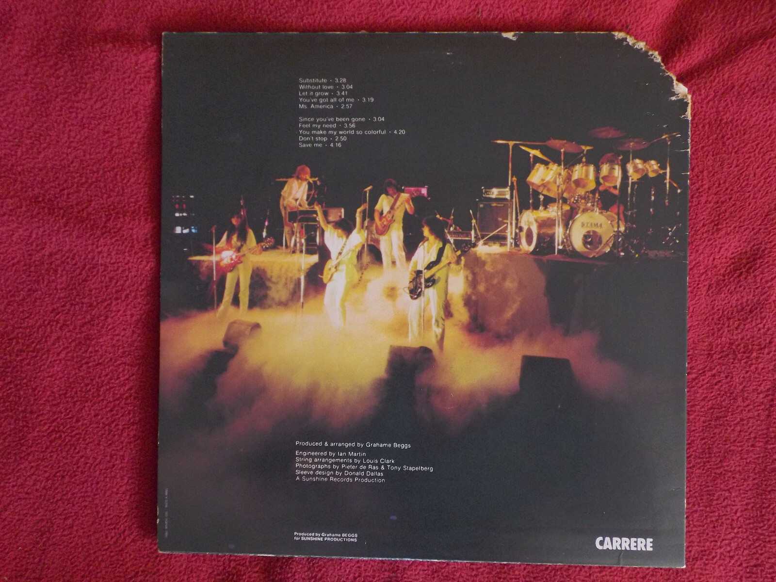 Clout – Substitute | Carrere Records, Frankreich 1978, LP, Bild 3
