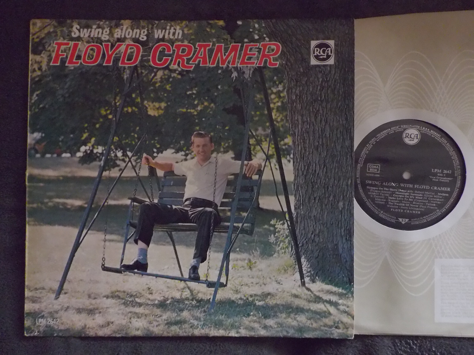 Floyd Cramer – Swing along with Floyd Cramer (RCA Records, LPM 2642, LP, 1963)