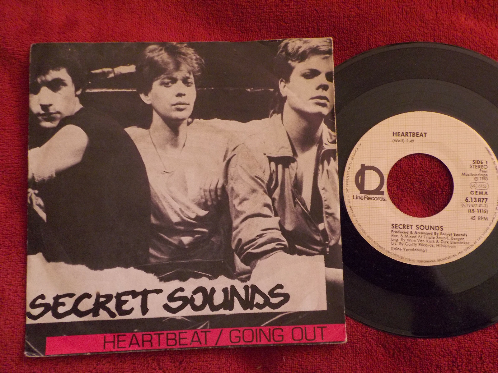 Secret Sounds – Heartbeat / Going out | Line Records, 1983