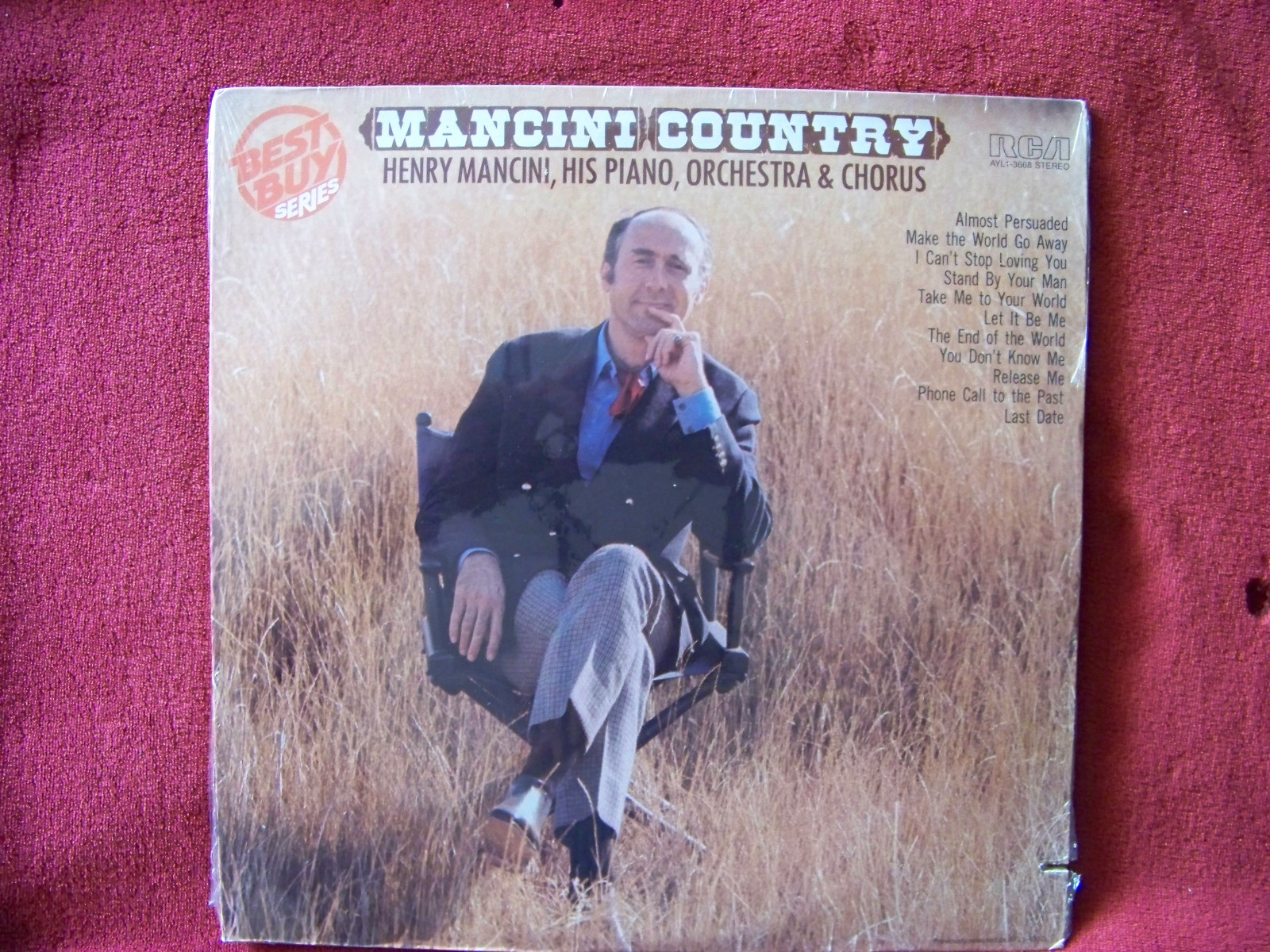 Henry Mancini – Mancini Country (RCA Records, AYL1-3668, US, 1970, LP)