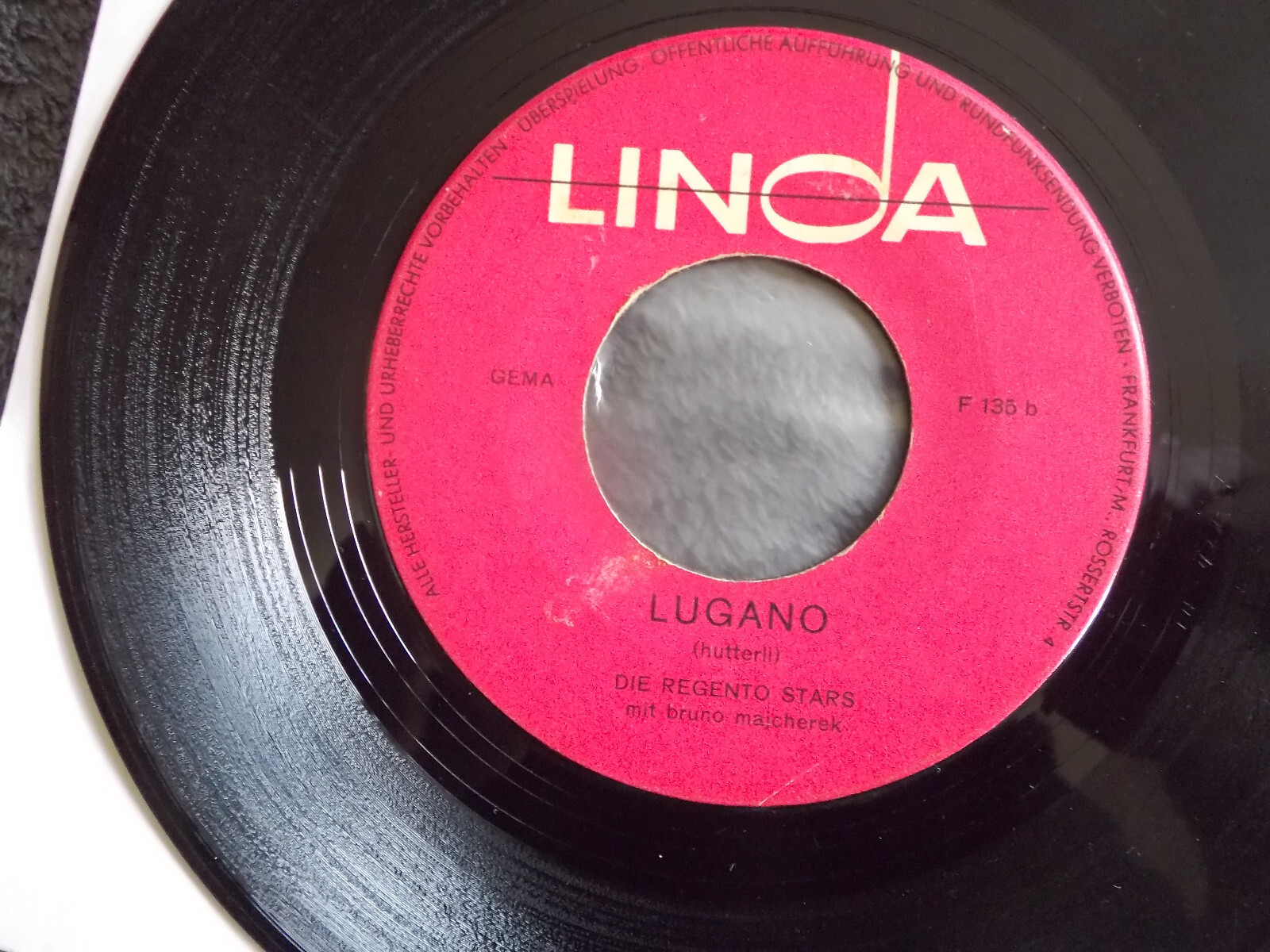 The Regento Stars – Laila / Lugano | Linda Records, F 135, Bild 2