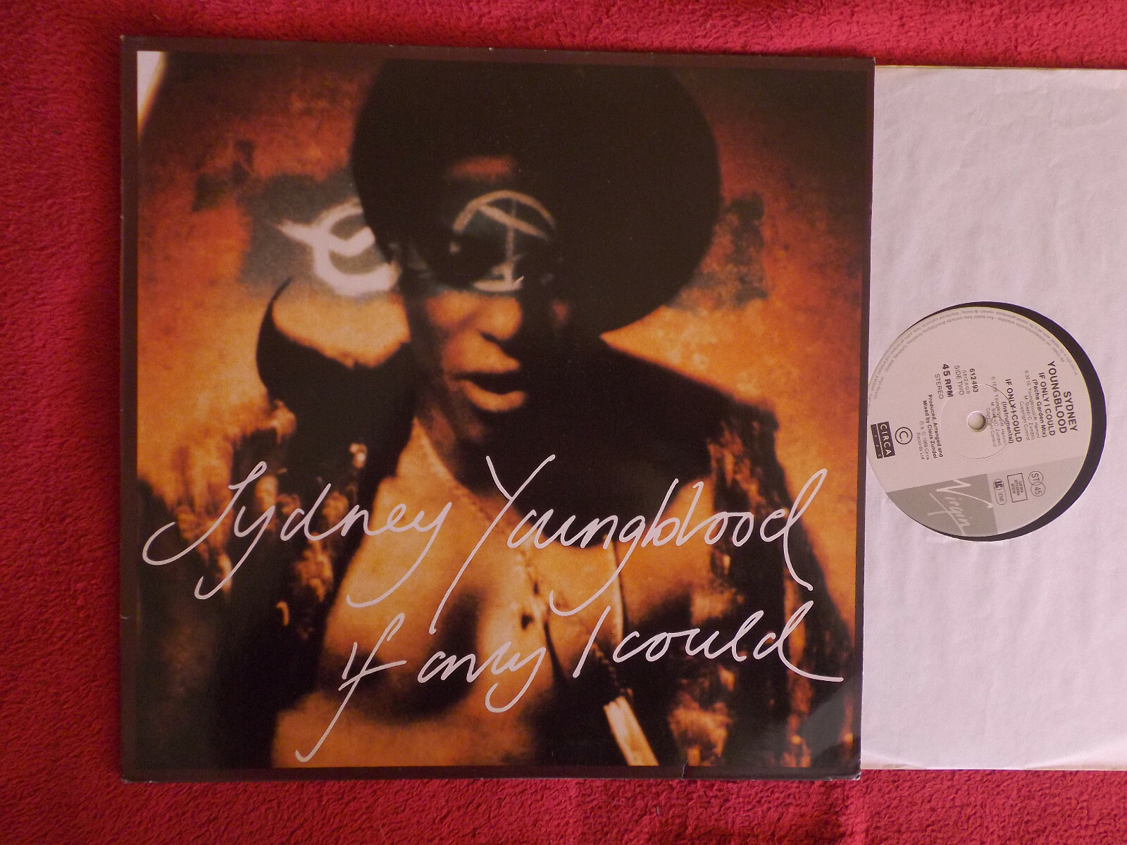 Sydney Youngblood – If Only I Could | Maxi-Single, Virgin Records, 1989