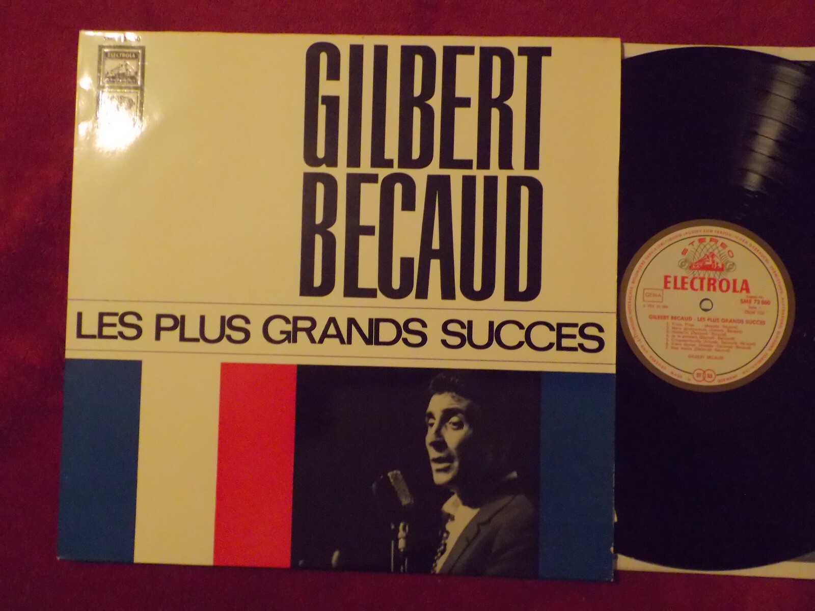 Gilbert Becaud – Les plus grands succes | Electrola Records, LP