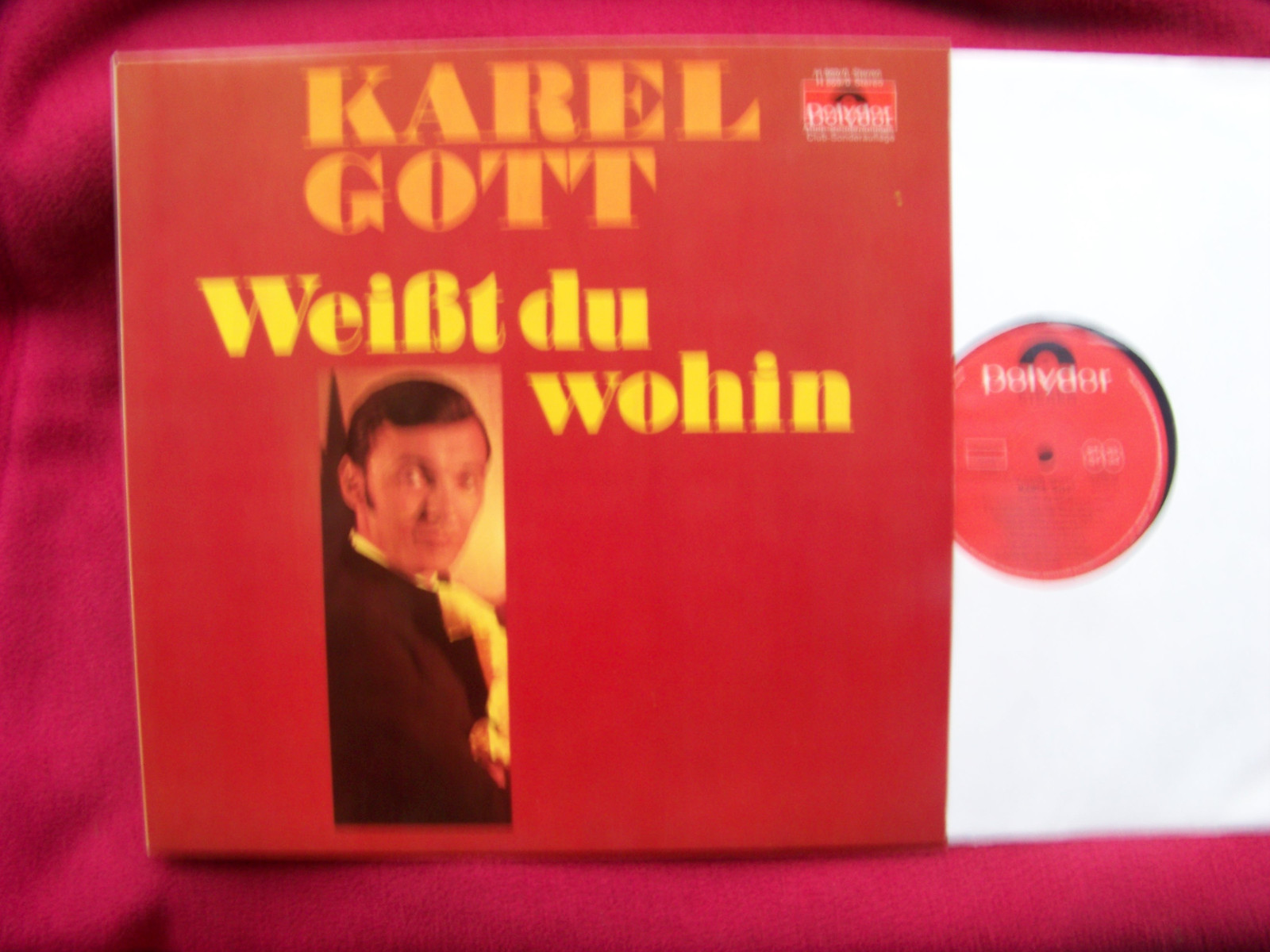 Karel Gott – Weißt du wohin | Polydor Records Club Sonderauflage LP