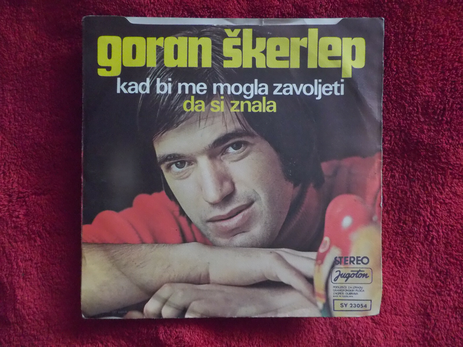 Goran Skerlep – Kad bi me mogla zavoljeti / Da si znala (Jugoton, SY 23054, 1976), Bild 3