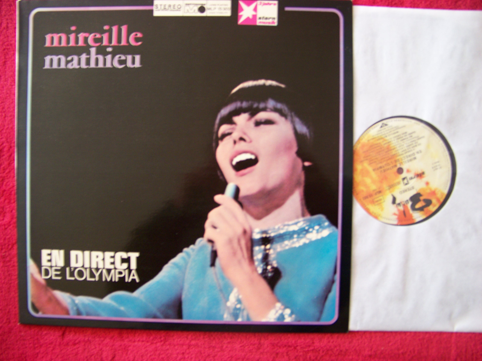 Mireille Mathieu – En direct de l´olympia | LP, 1968