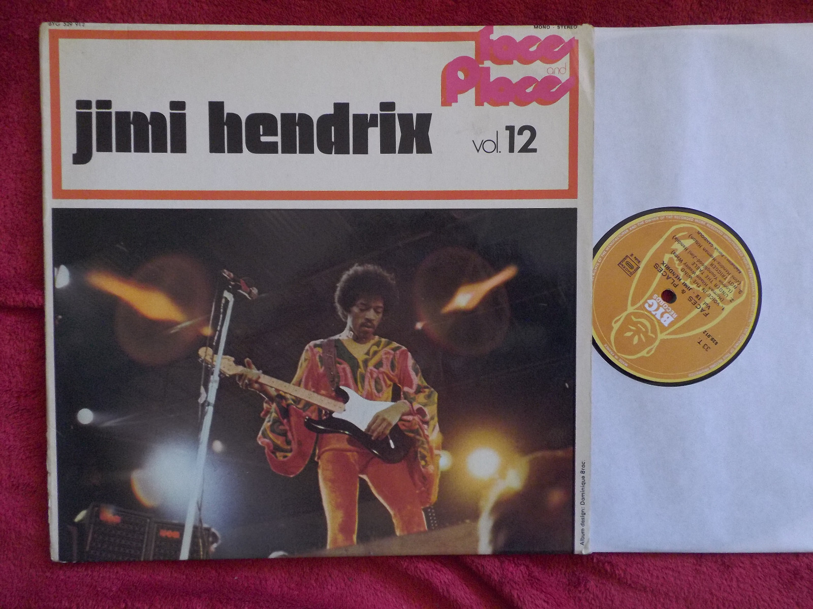 Jimi Hendrix – Face and place Vol. 12 (LP)