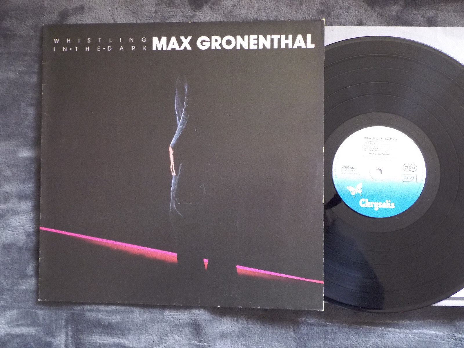 Max Gronenthal – Whistling in the dark | Chrysalis Records LP, Deutschland 1979