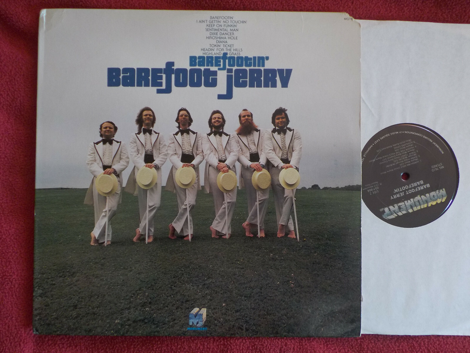 Barefoot Jerry – Barefootin` (Monument Records, MG 7610, US, 1977)